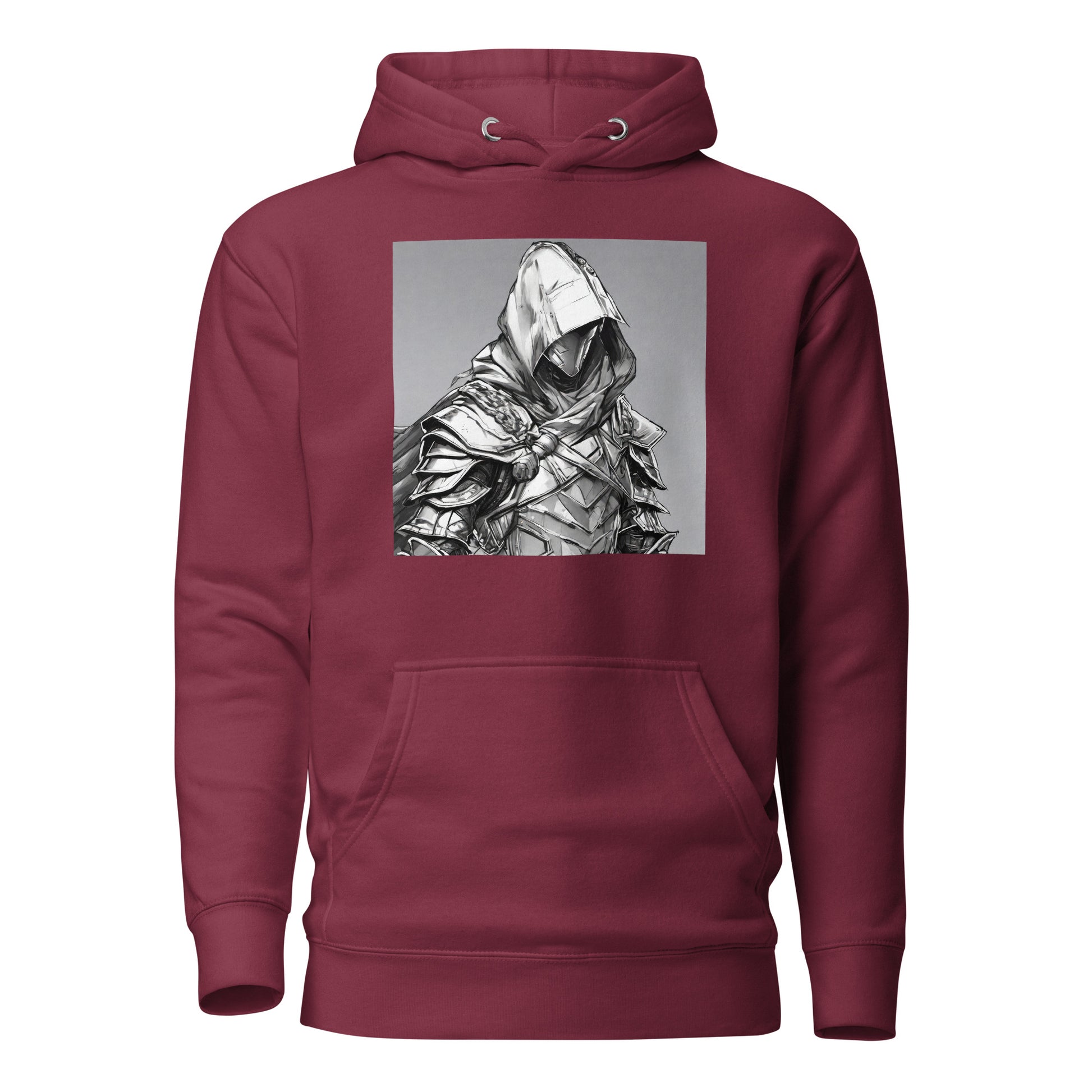 Shadow Warrior Women's Anime Hoodie Maroon