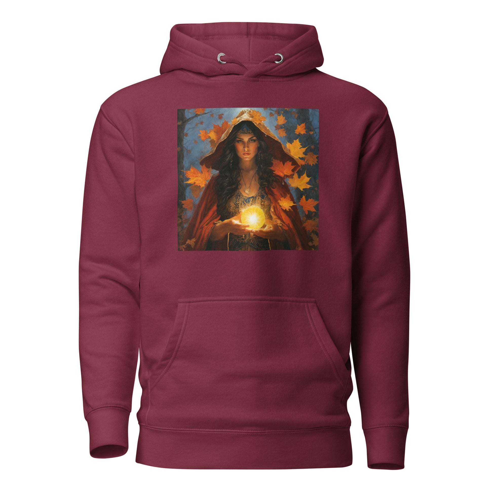 Autumn Gypsy Women's Fall Hoodie Maroon