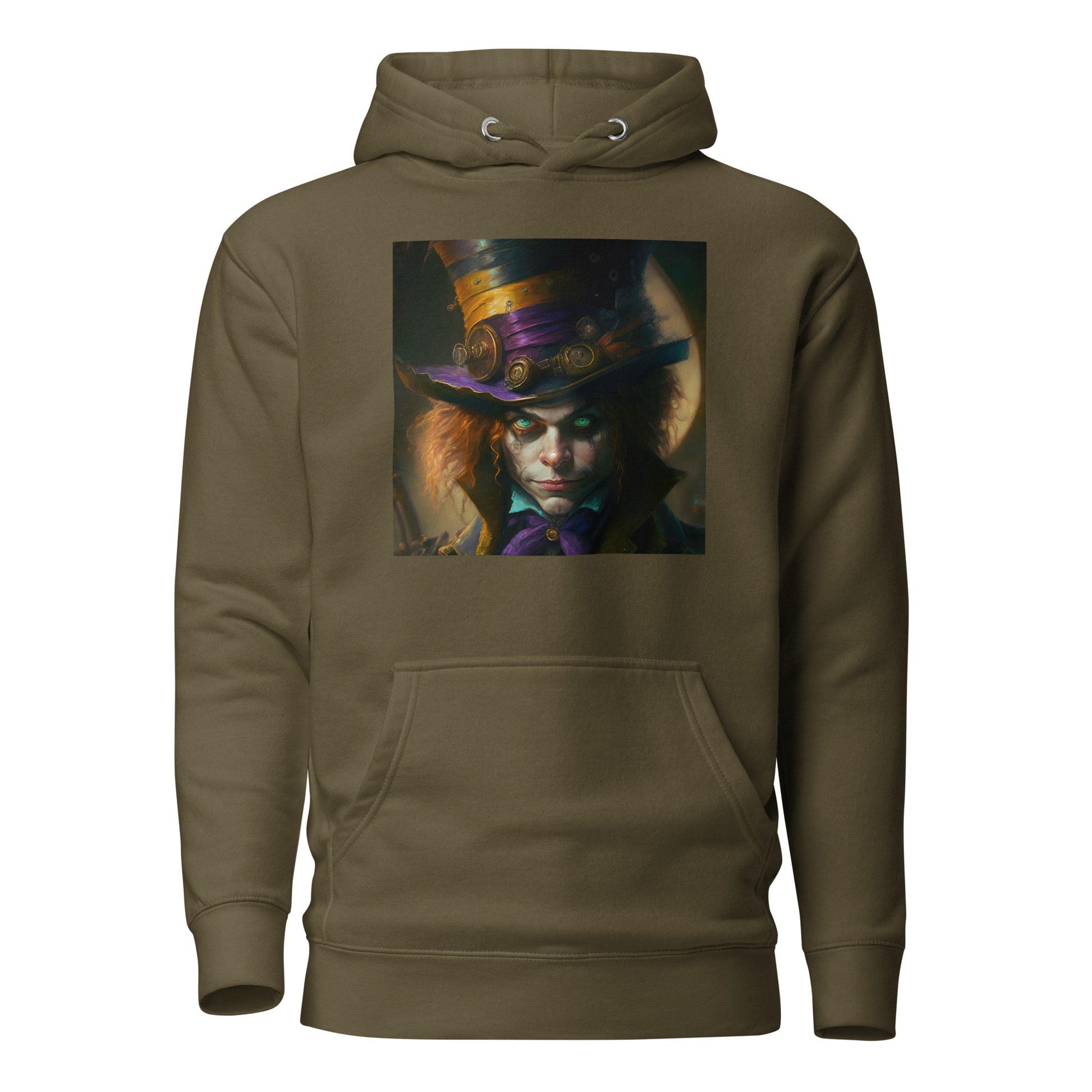 Mad Hatter Hoodie Military Green