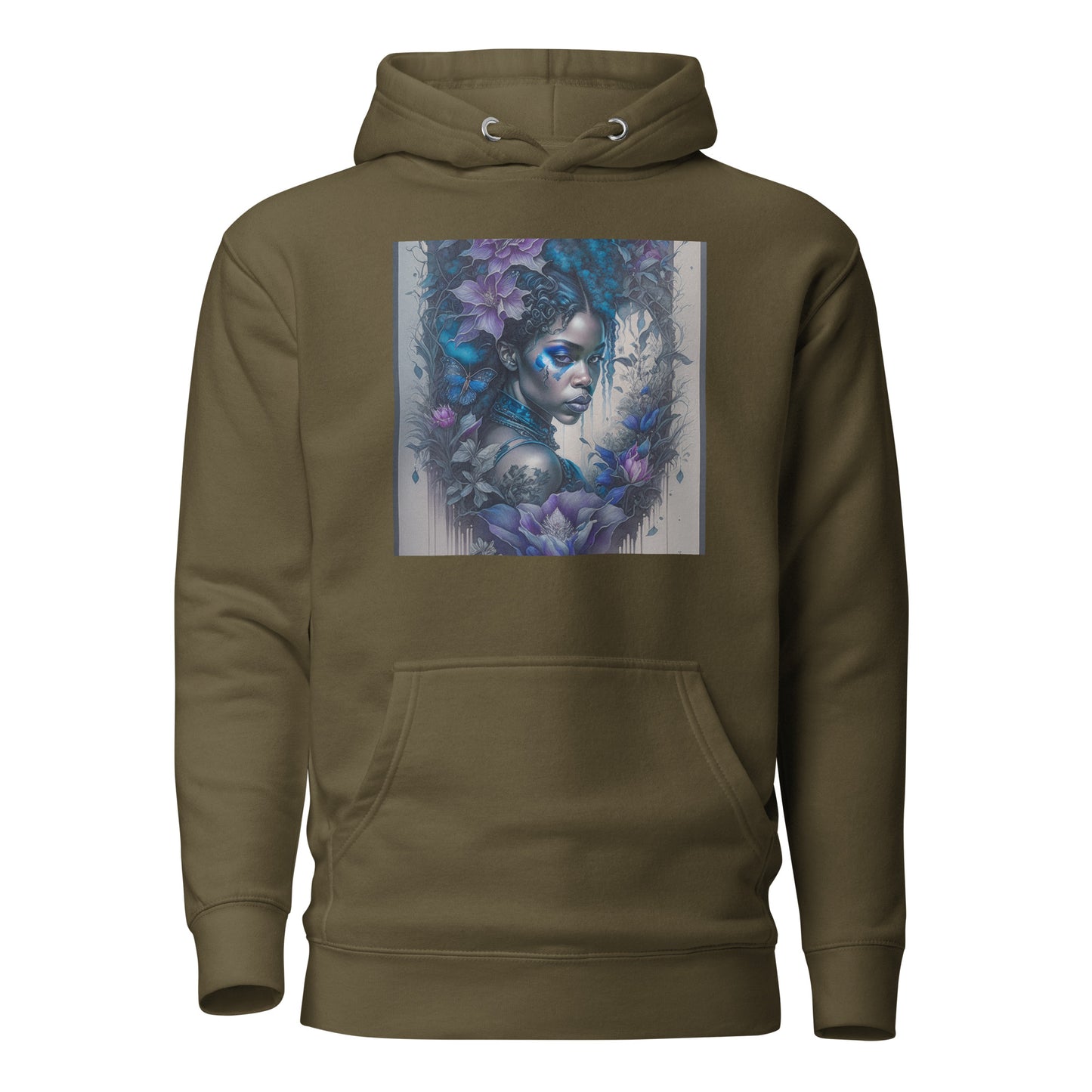 Esoteric Princess Women's Hoodie Military Green