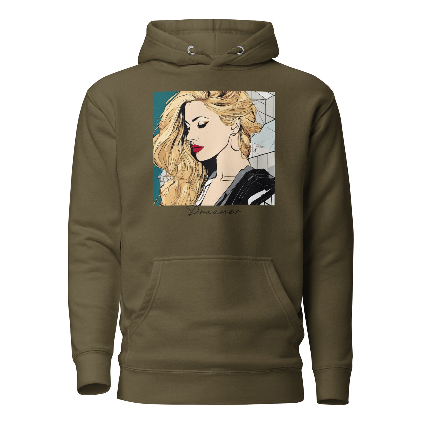 Women's Dreamer Hoodie Military Green