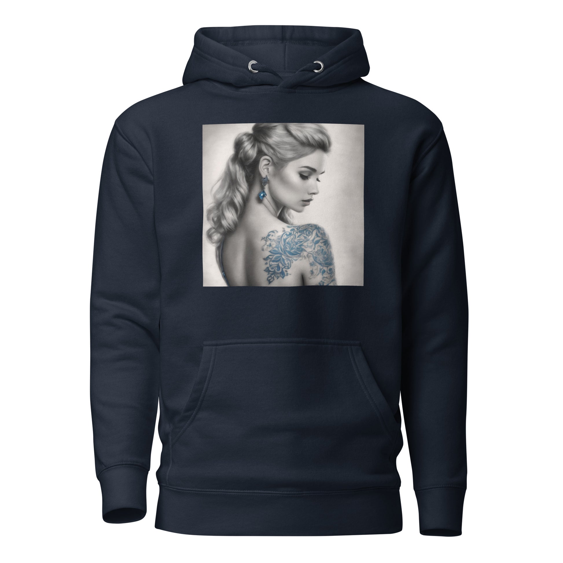 Inked Cinderella Women's Hoodie Navy Blazer