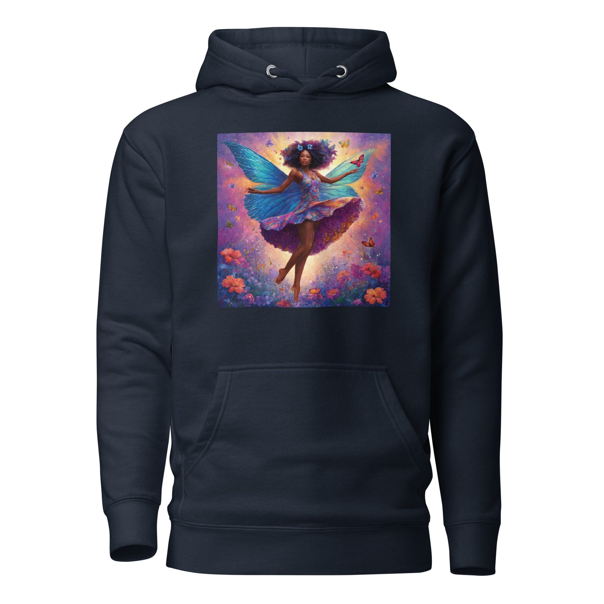 Peaceful Fairy Women's Hoodie Navy Blazer