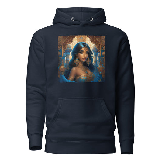 Princess Jasmine Women's Hoodie Navy Blazer