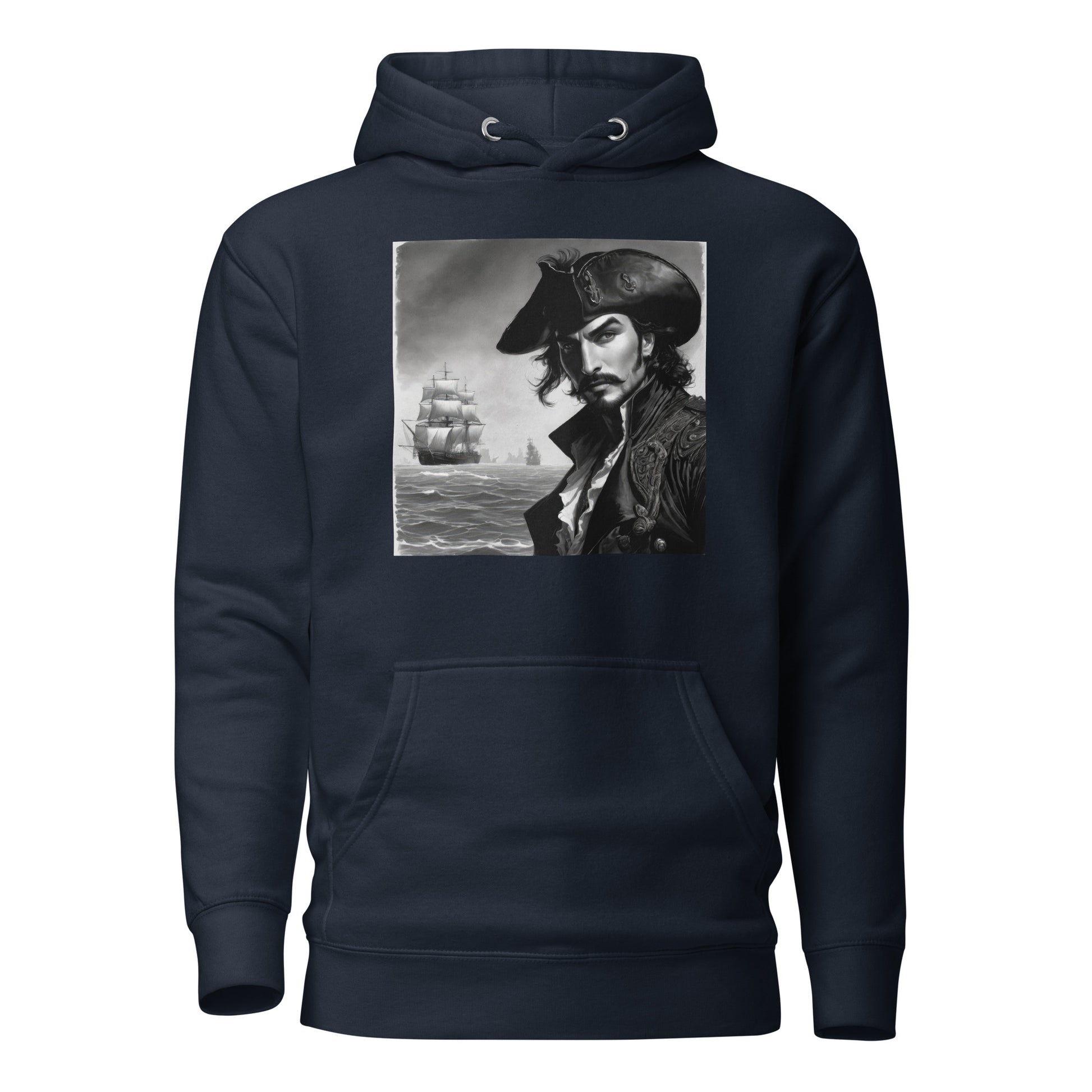 Captain Hook's Gaze Women's Hoodie Navy Blazer