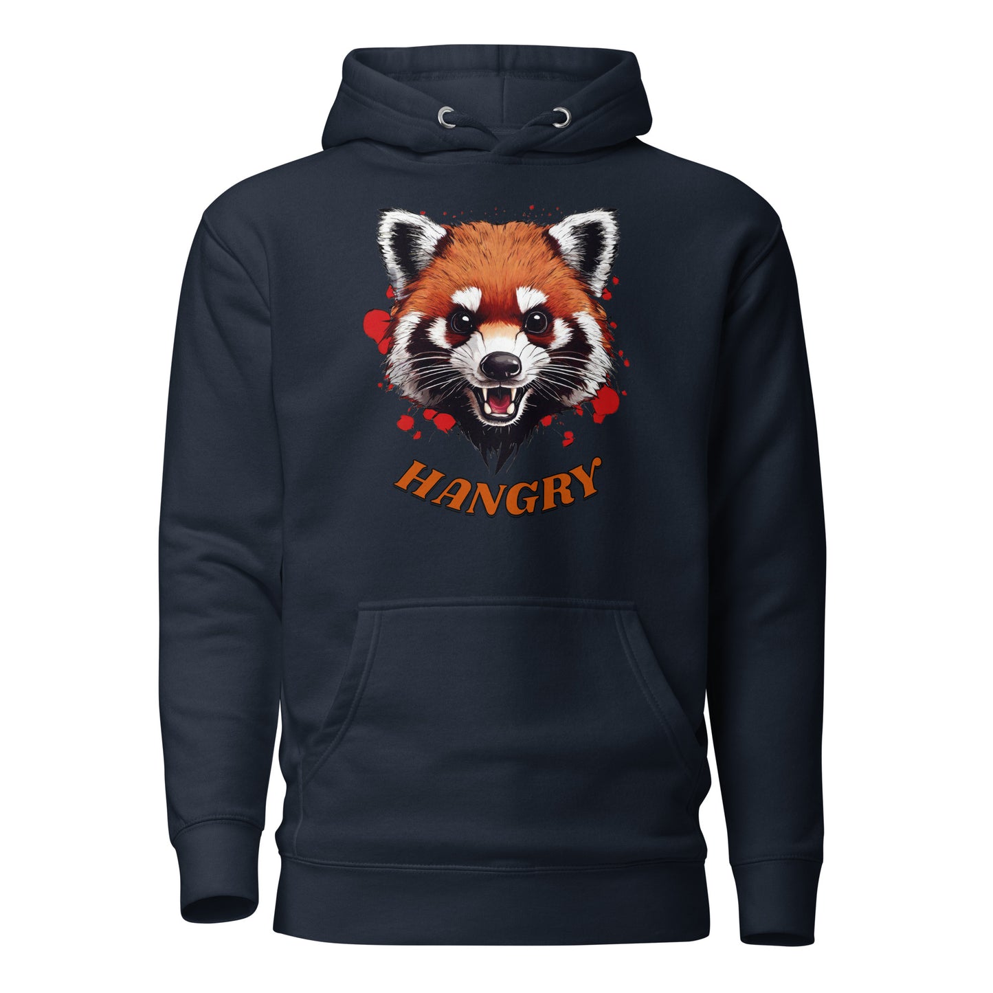 Hangry Women's Funny Hoodie Navy Blazer