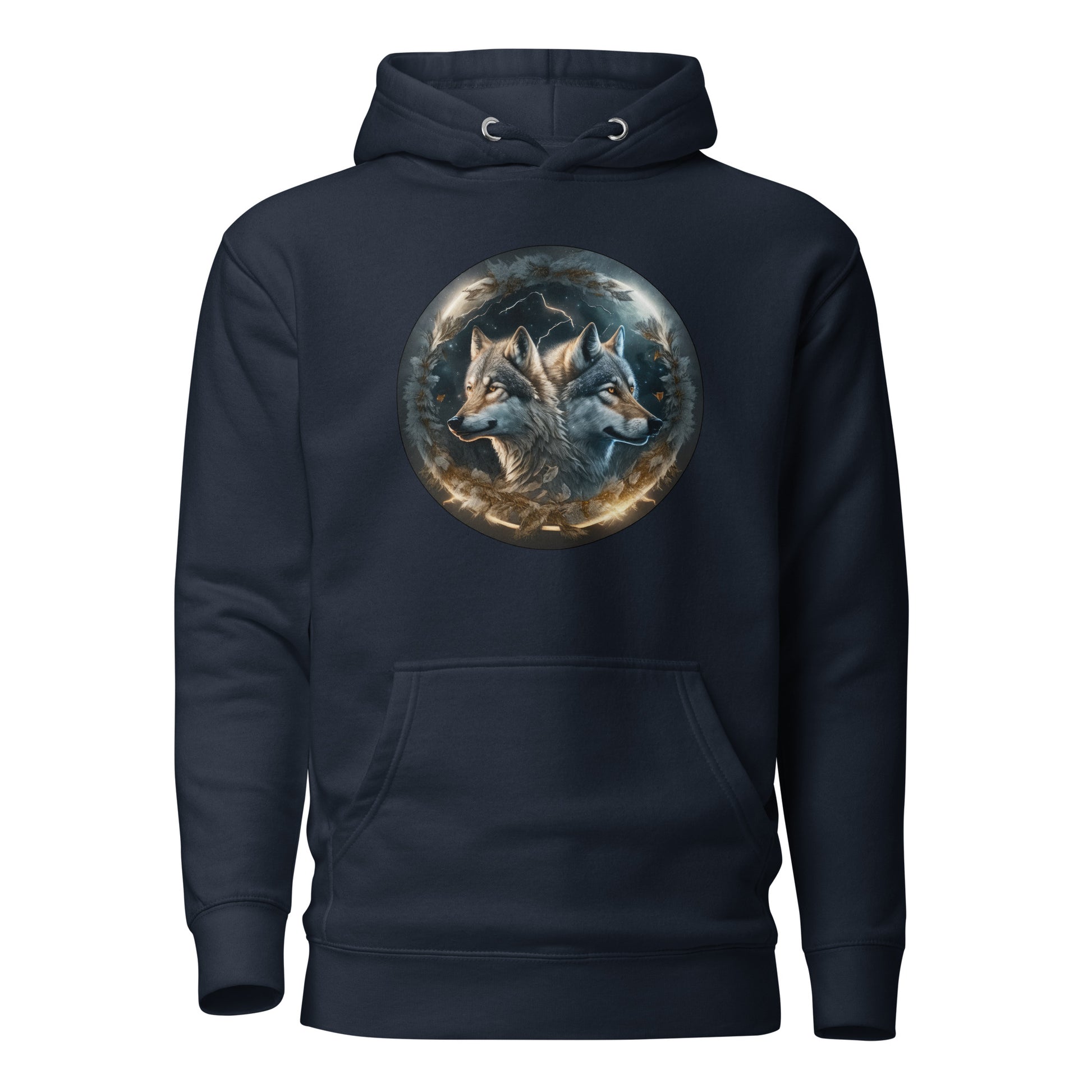 Women's Wolf Spirits Hoodie Navy Blazer