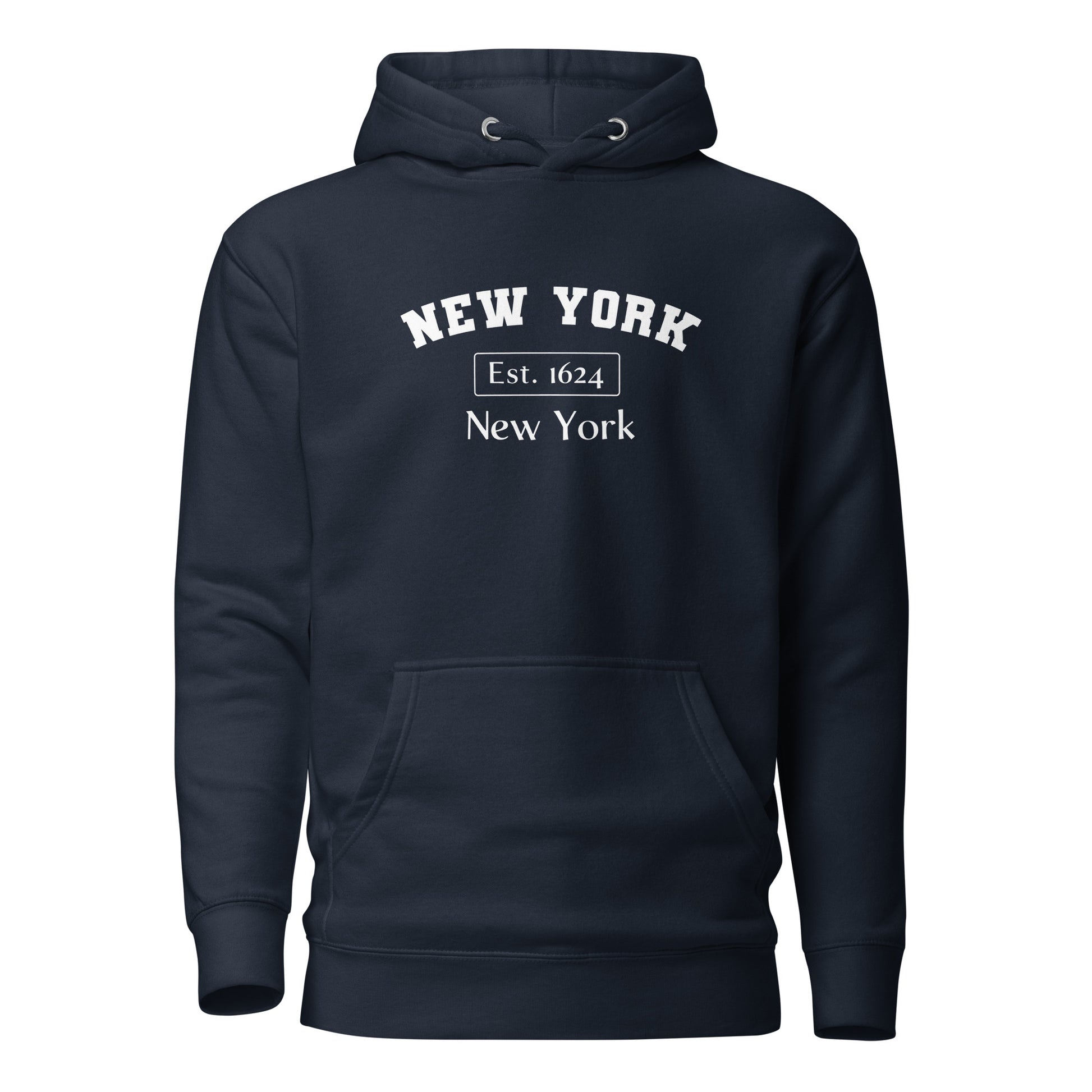 New York, New York Women's Hoodie Navy Blazer