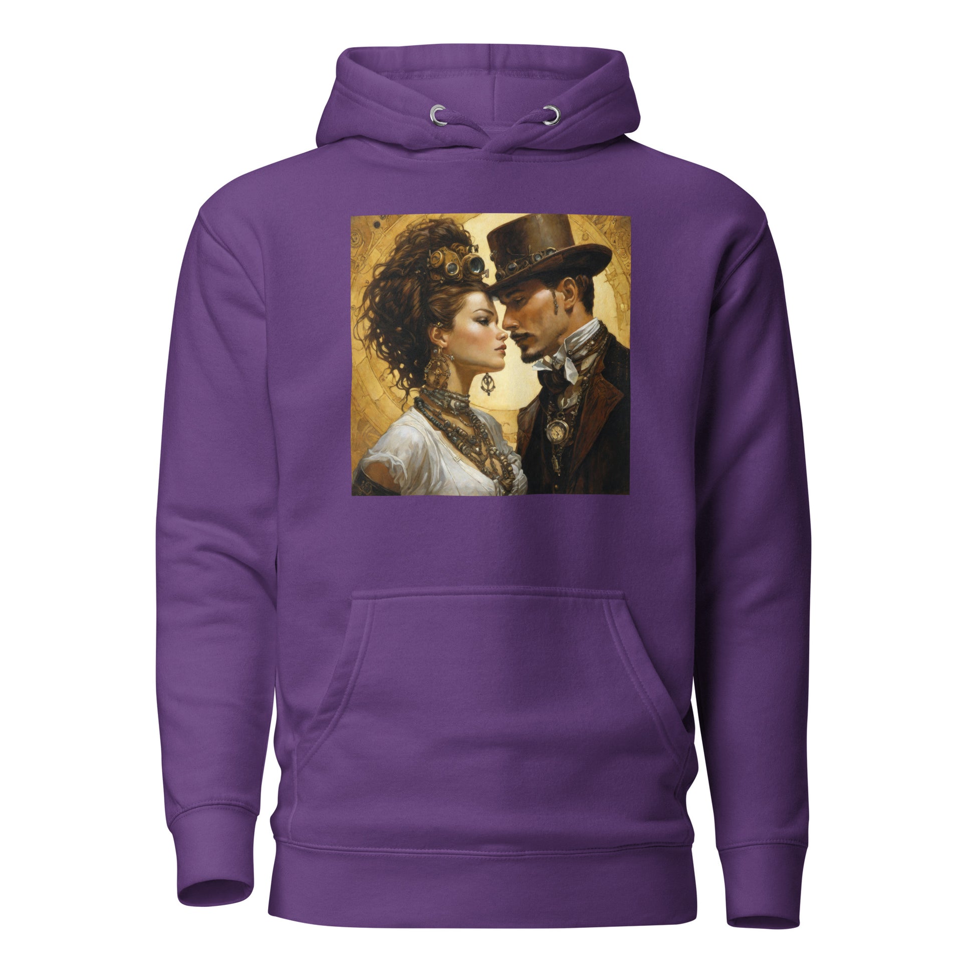 Steampunk Love Hoodie Purple