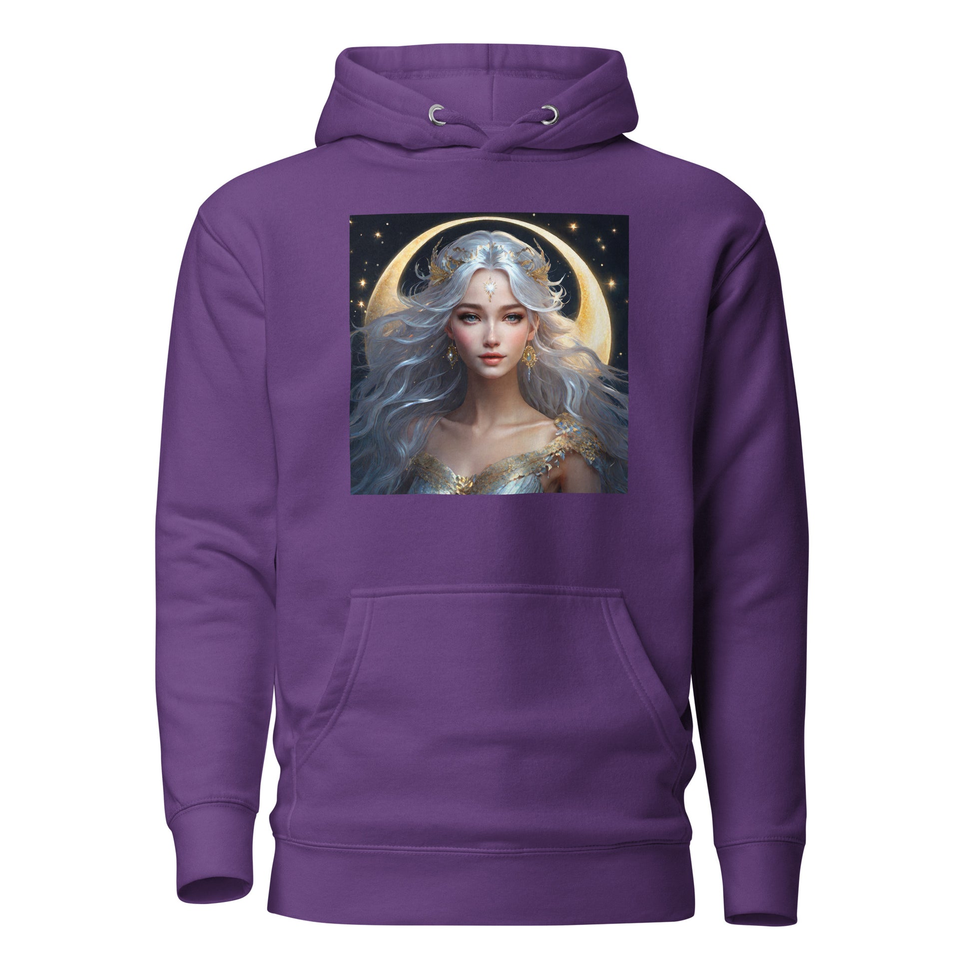 Moon Fairy Women's Hoodie Purple