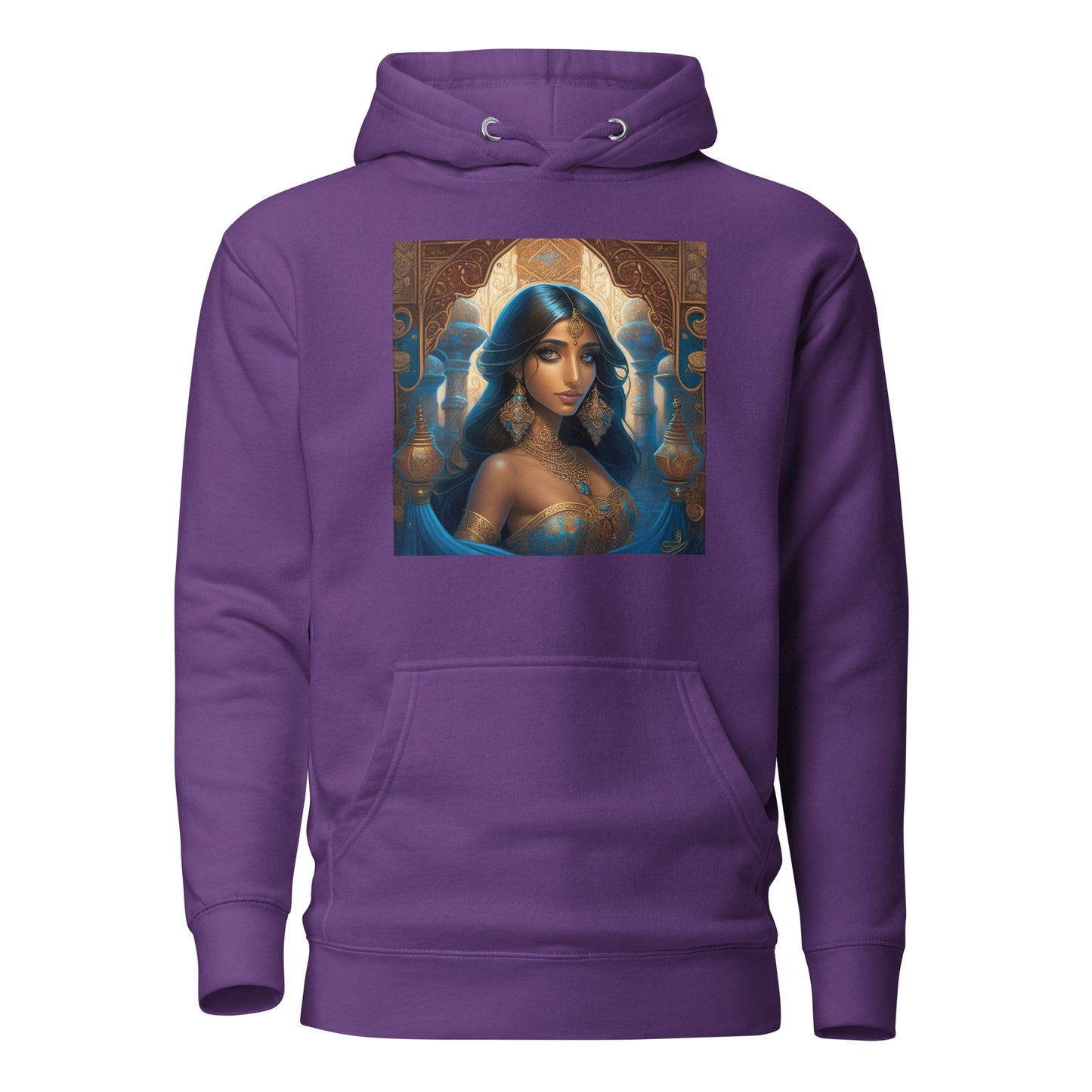 Princess Jasmine Women's Hoodie Purple