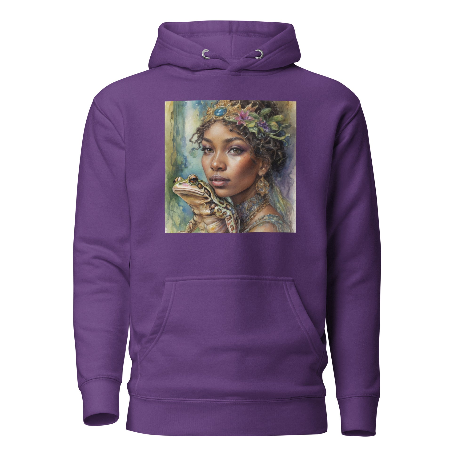 The Frog Princess Women's Hoodie Purple