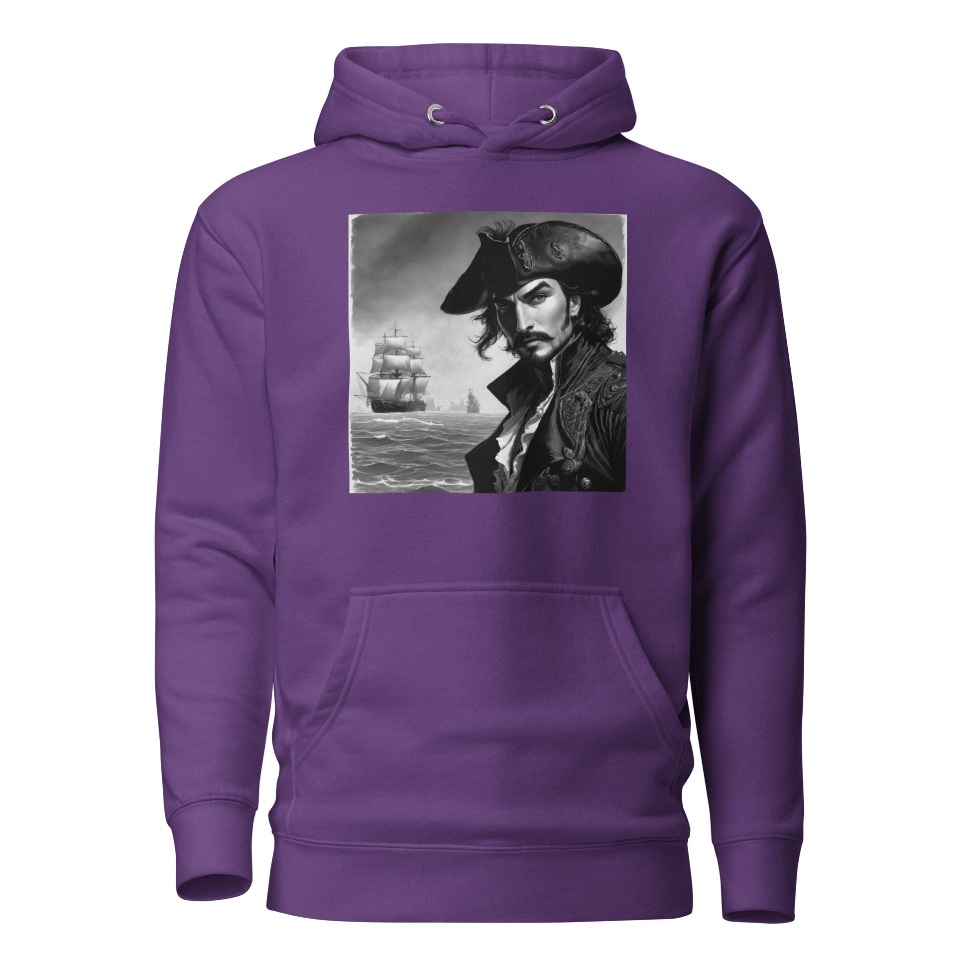 Captain Hook's Gaze Women's Hoodie Purple