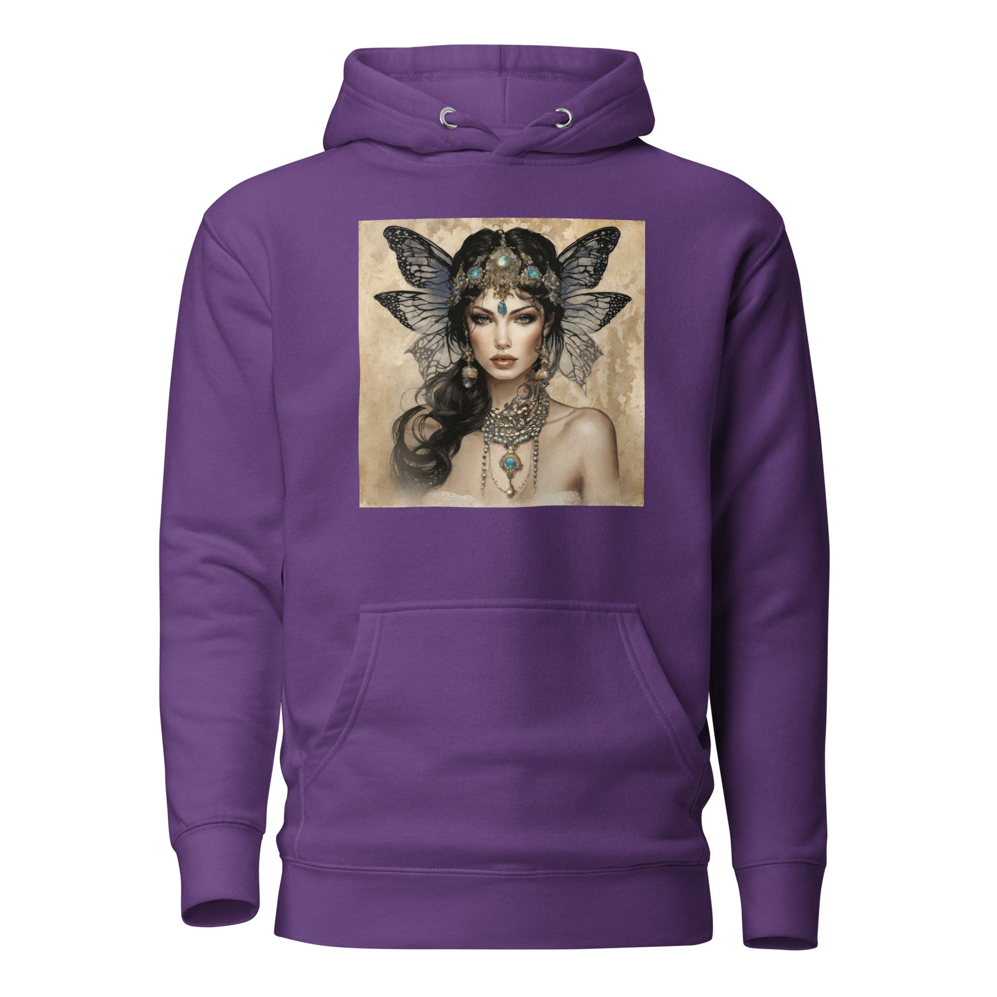 Alluring Fairy Women's Fantasy Hoodie Purple