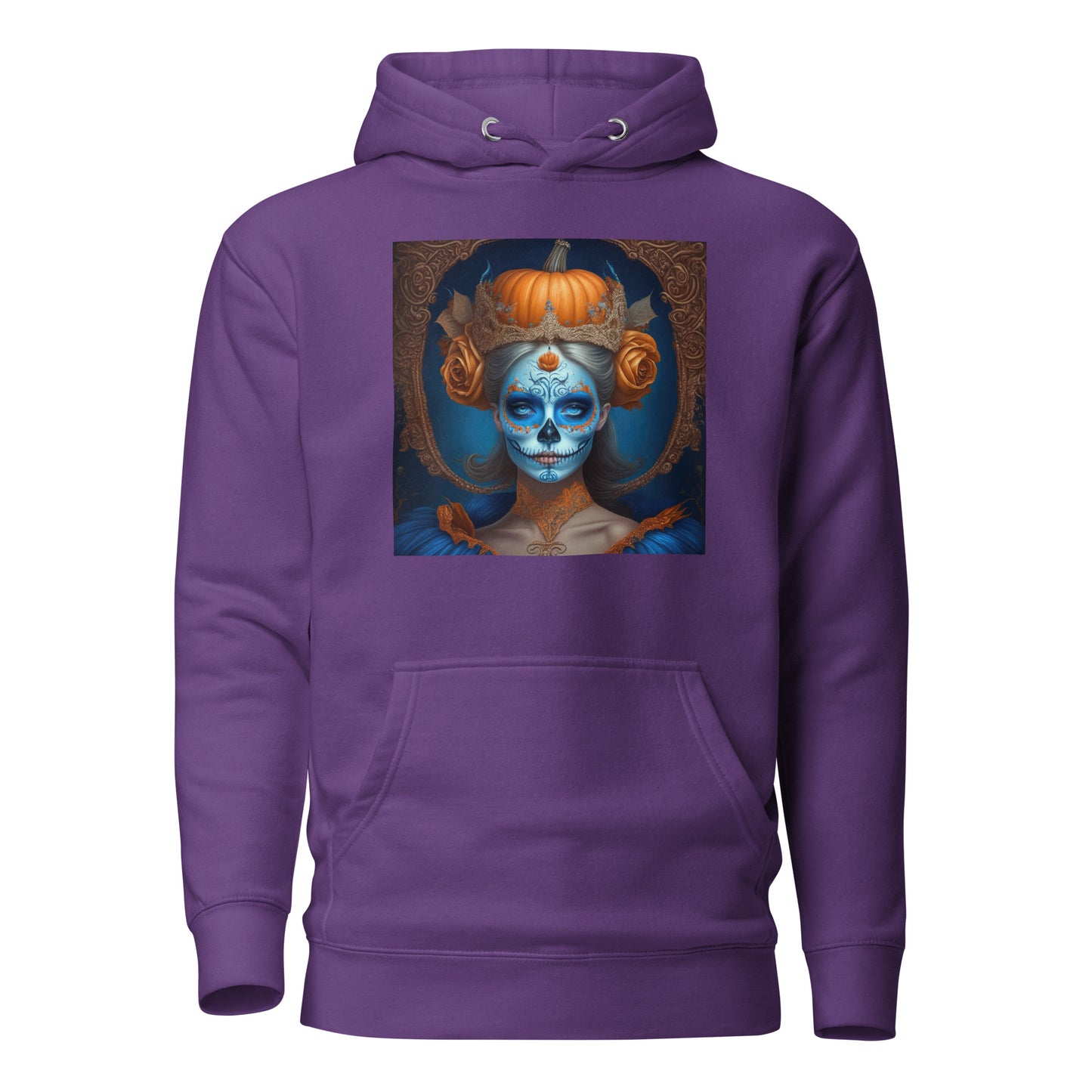 Cinderella Day of the Dead Women's Fairy Tale Hoodie Purple