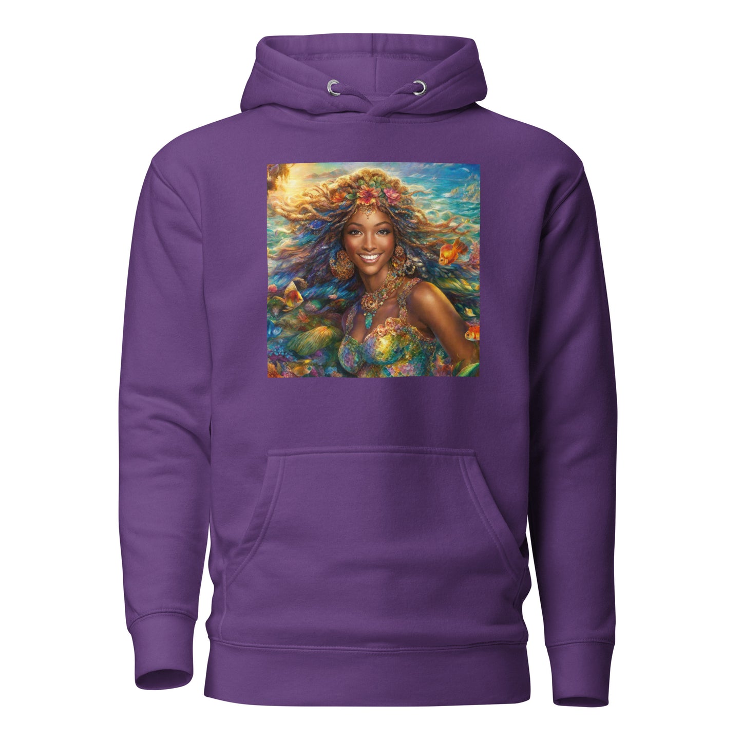 Little Mermaid Fairy Tale Women's Hoodie Purple