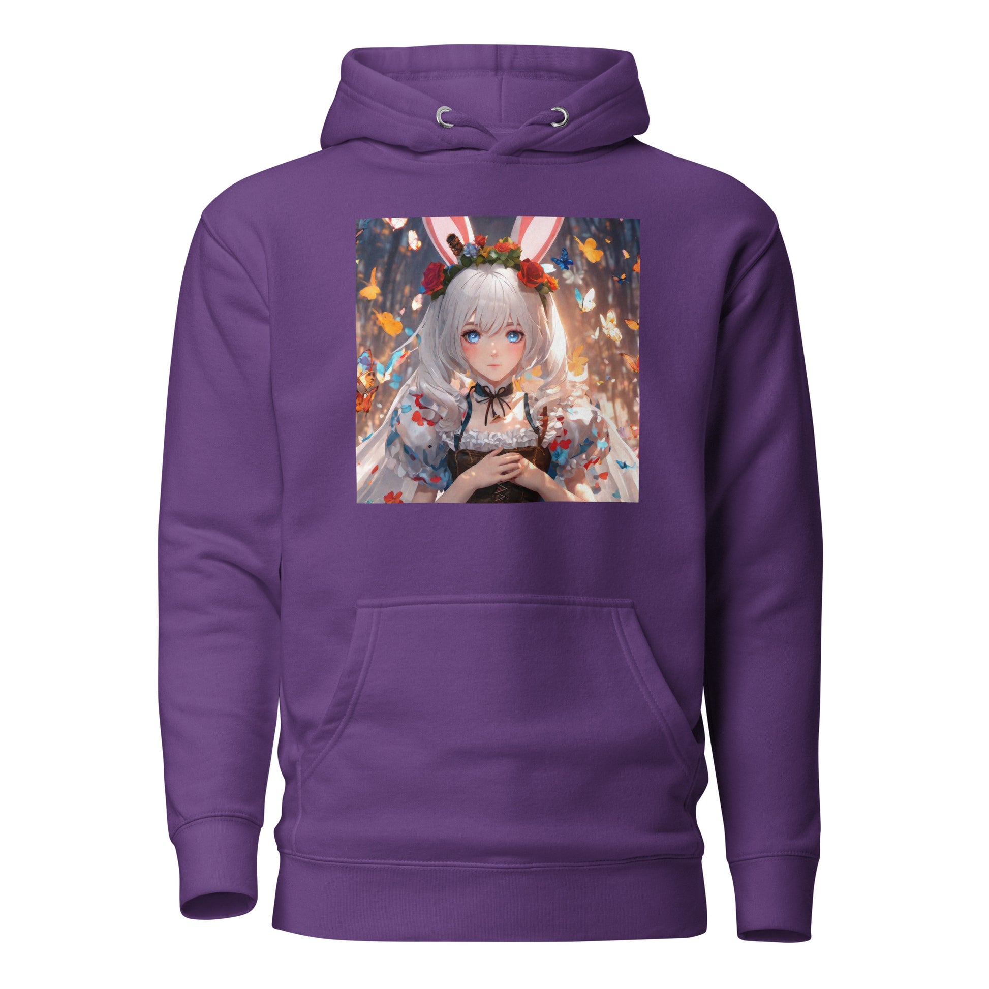 Women's Anime Alice from Alice in Wonderland Hoodie Purple