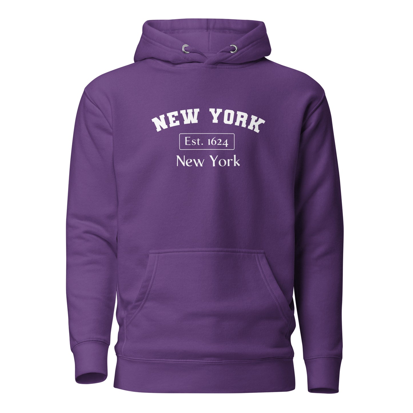 New York, New York Women's Hoodie Purple