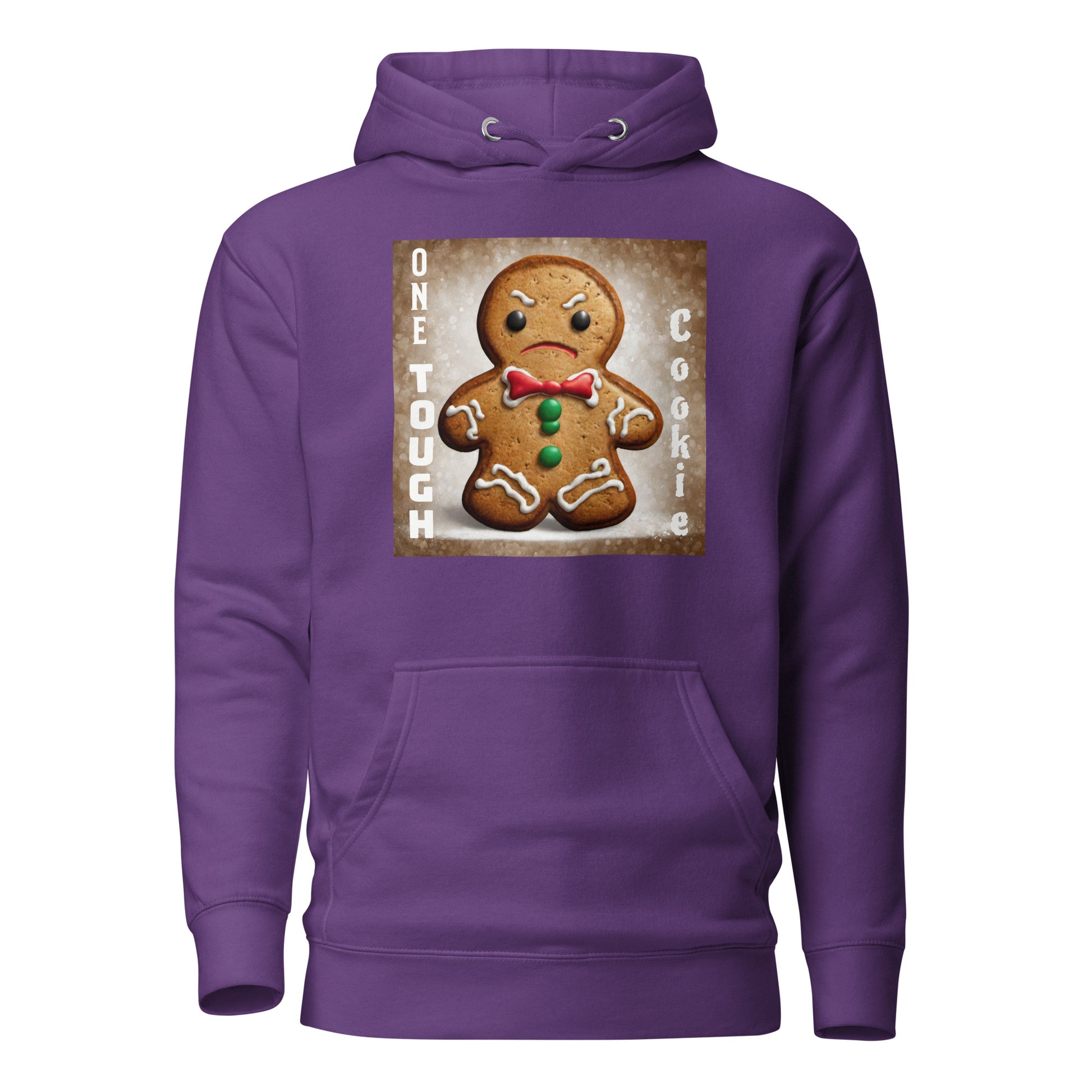 One Tough Cookie Women's Christmas Hoodie Purple