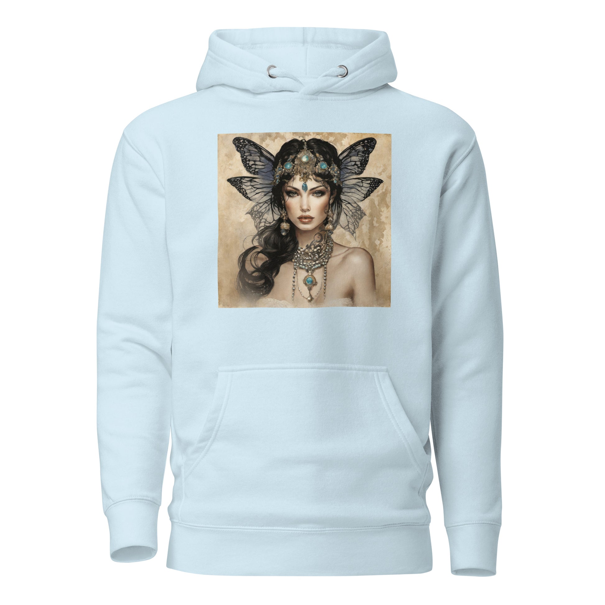 Alluring Fairy Women's Fantasy Hoodie Sky Blue