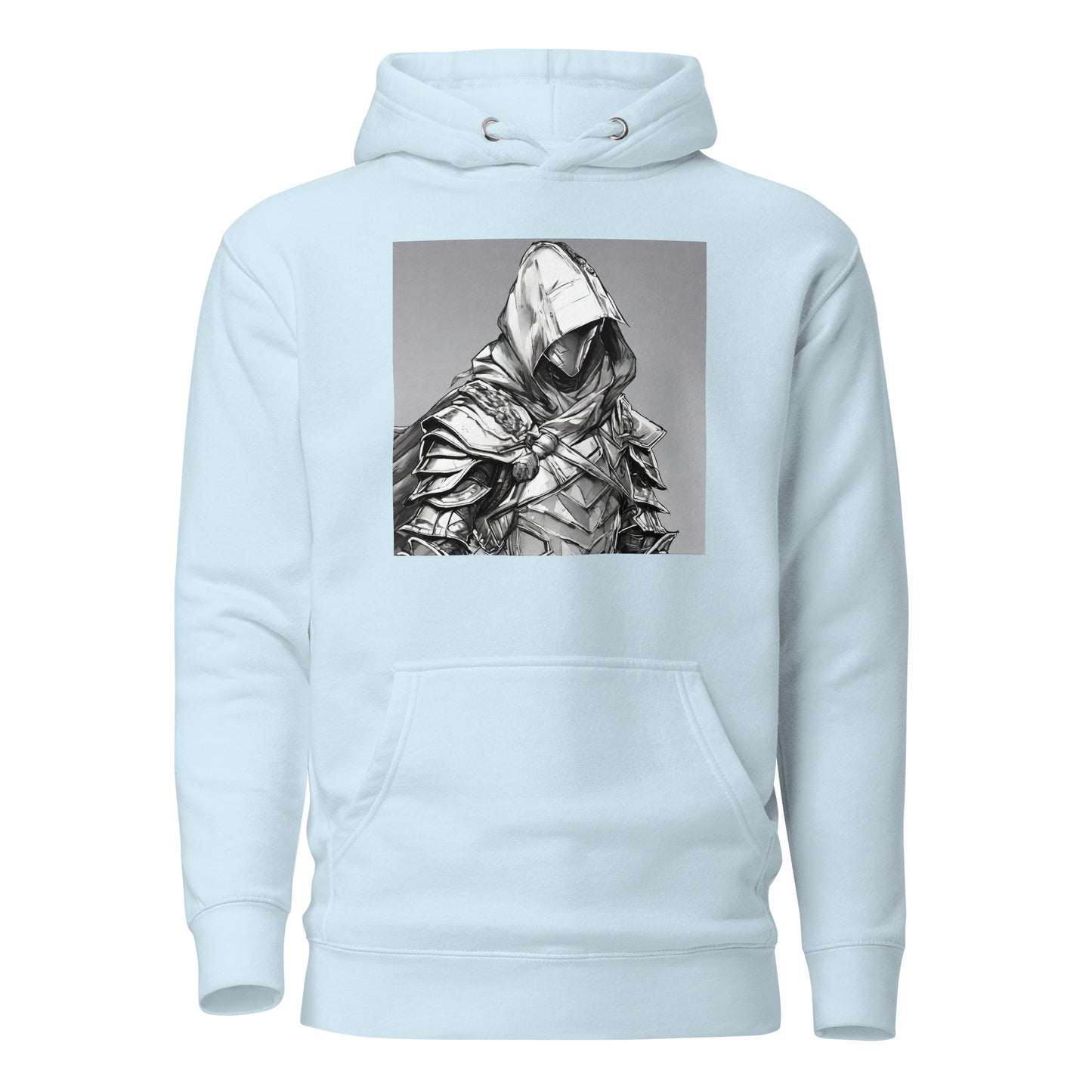 Shadow Warrior Women's Anime Hoodie Sky Blue