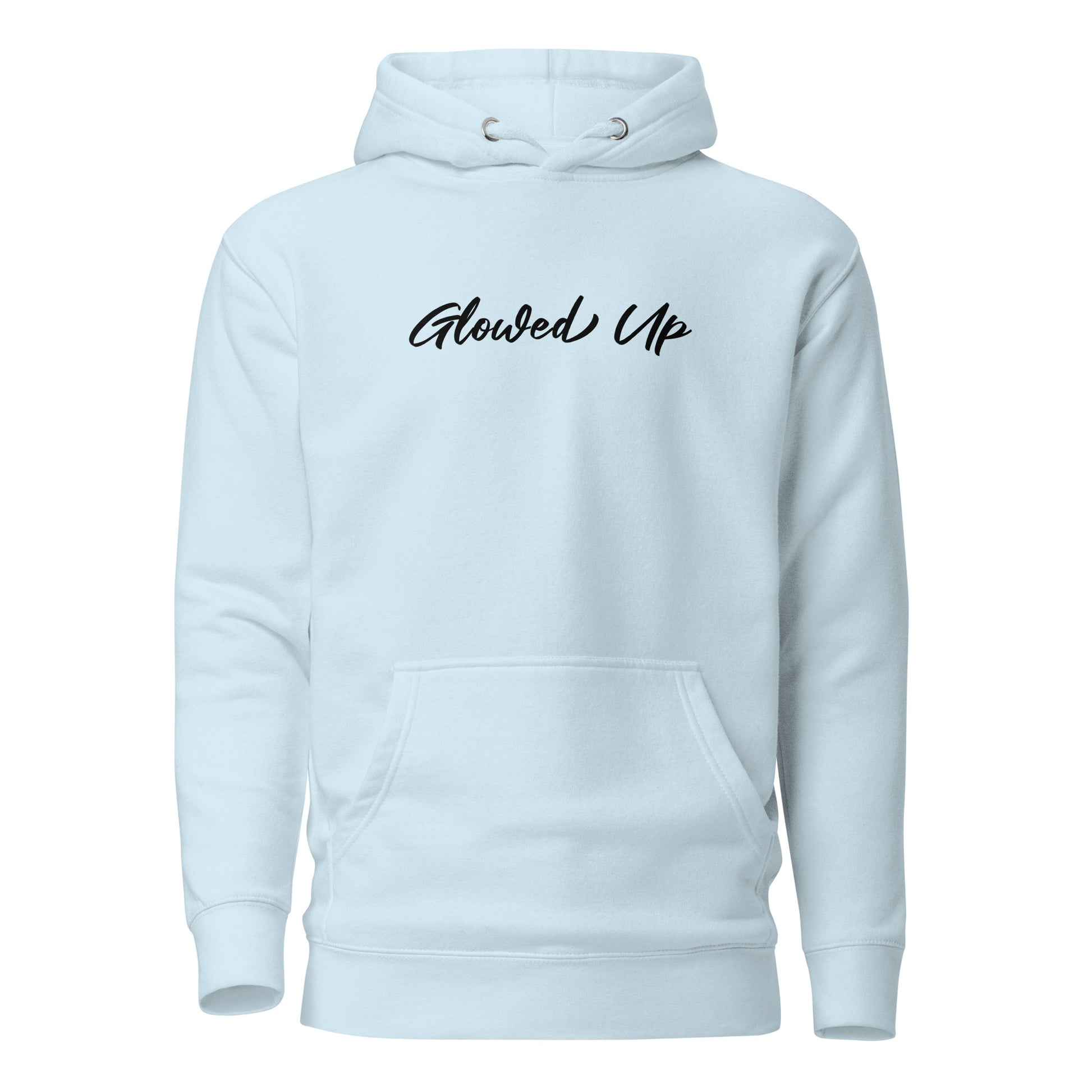 Women's Glowed Up Hoodie Sky Blue