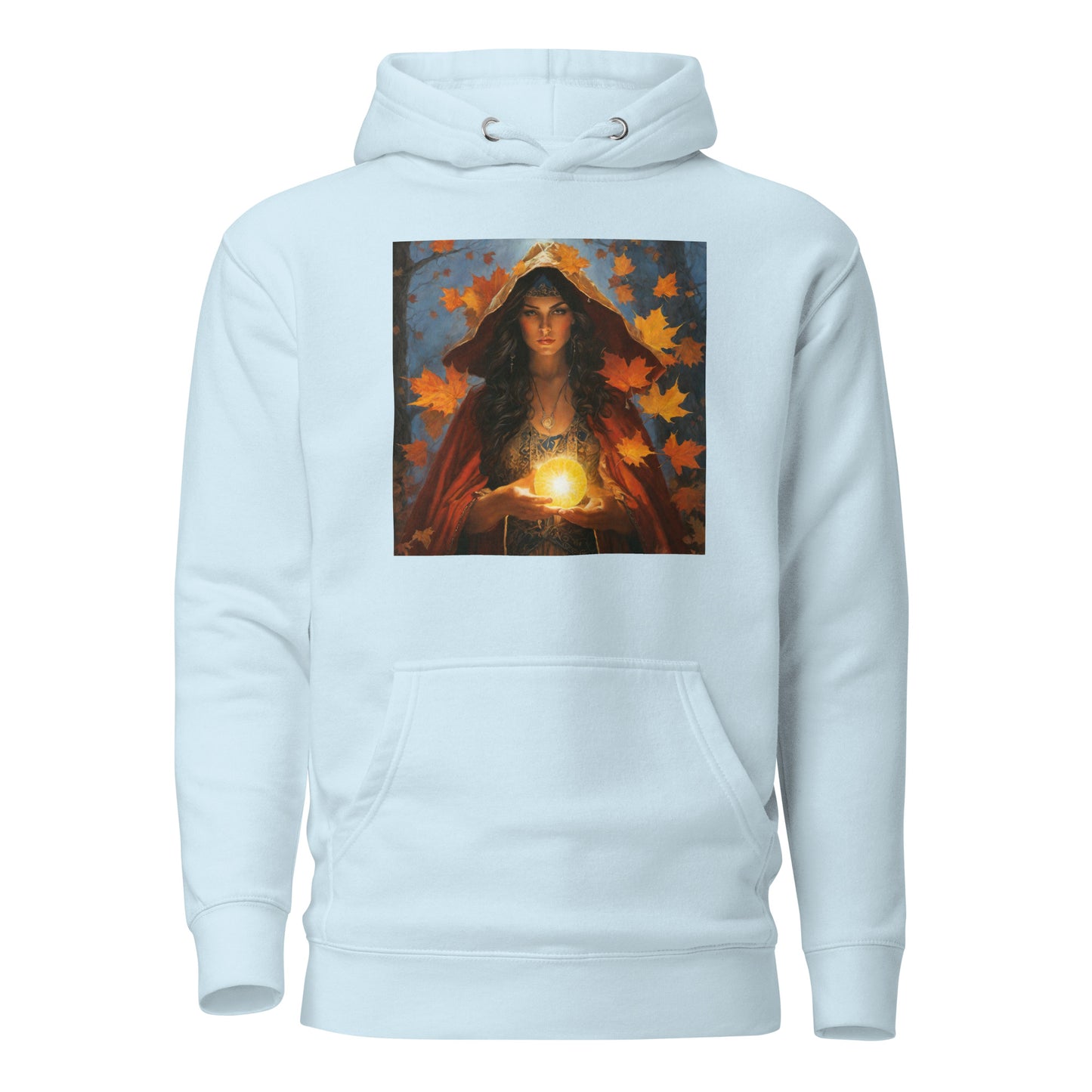 Autumn Gypsy Women's Fall Hoodie Sky Blue