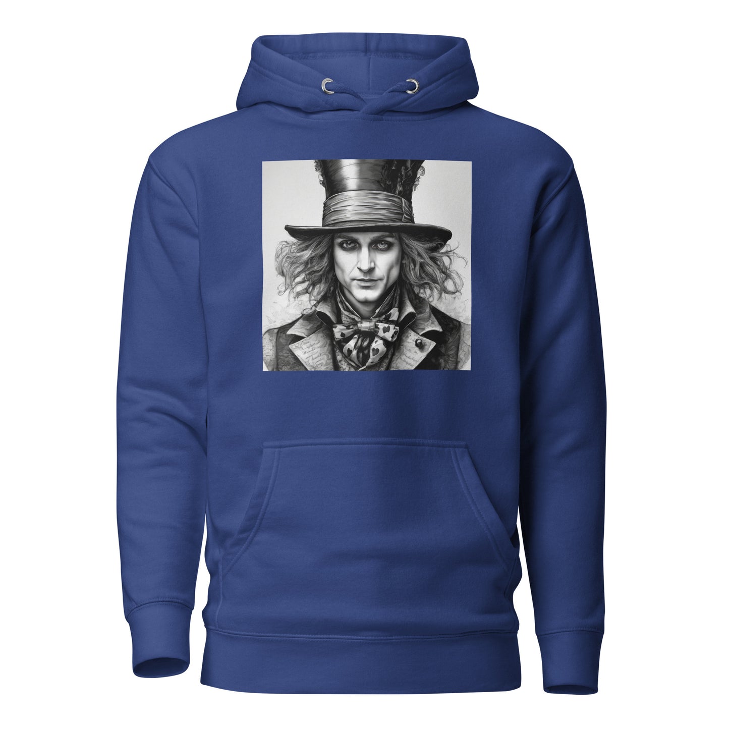 Serenely Eccentric Mad Hatter Hoodie Team Royal