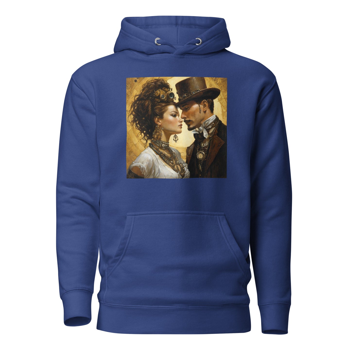 Steampunk Love Hoodie Team Royal