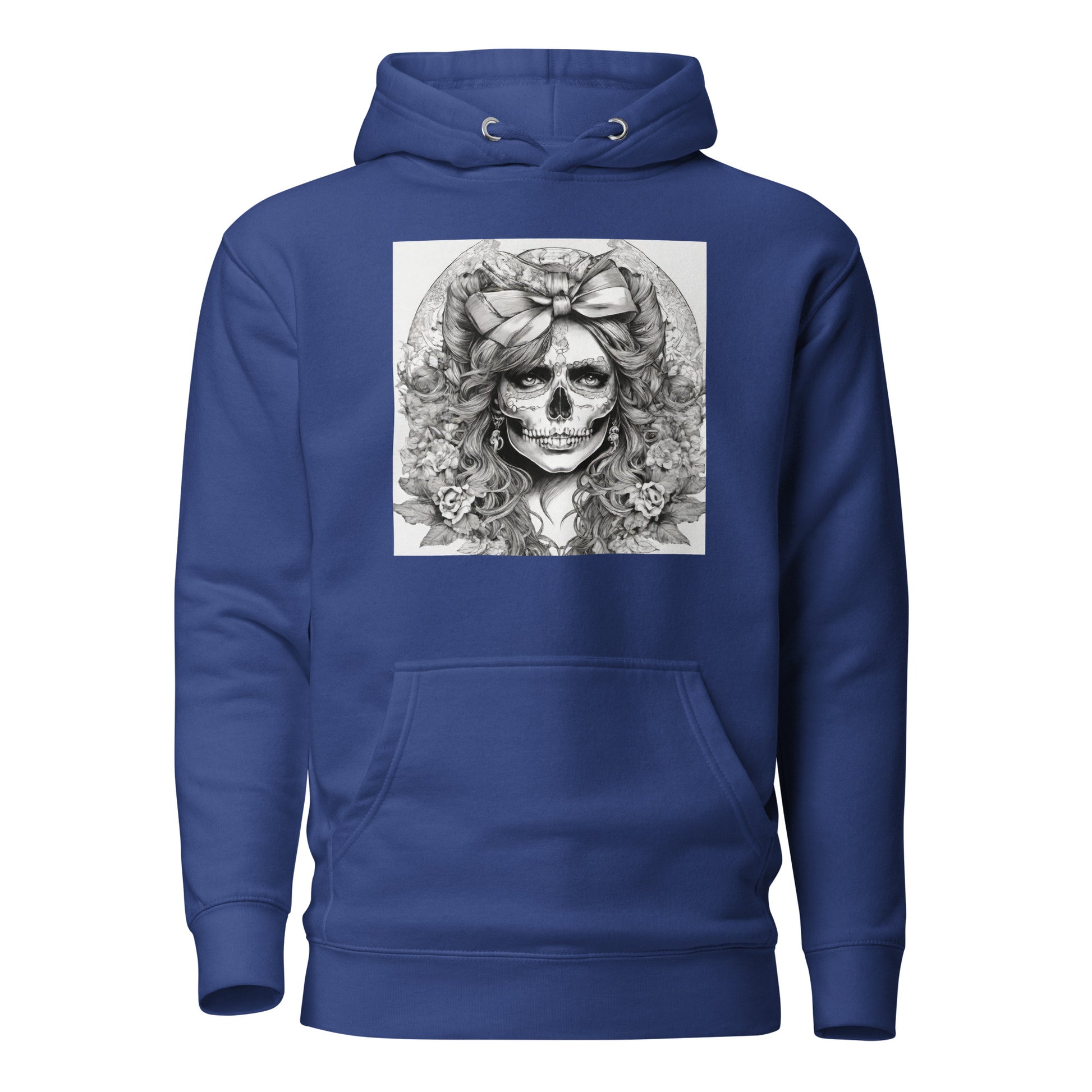 Day of the Dead Princess Hoodie Team Royal