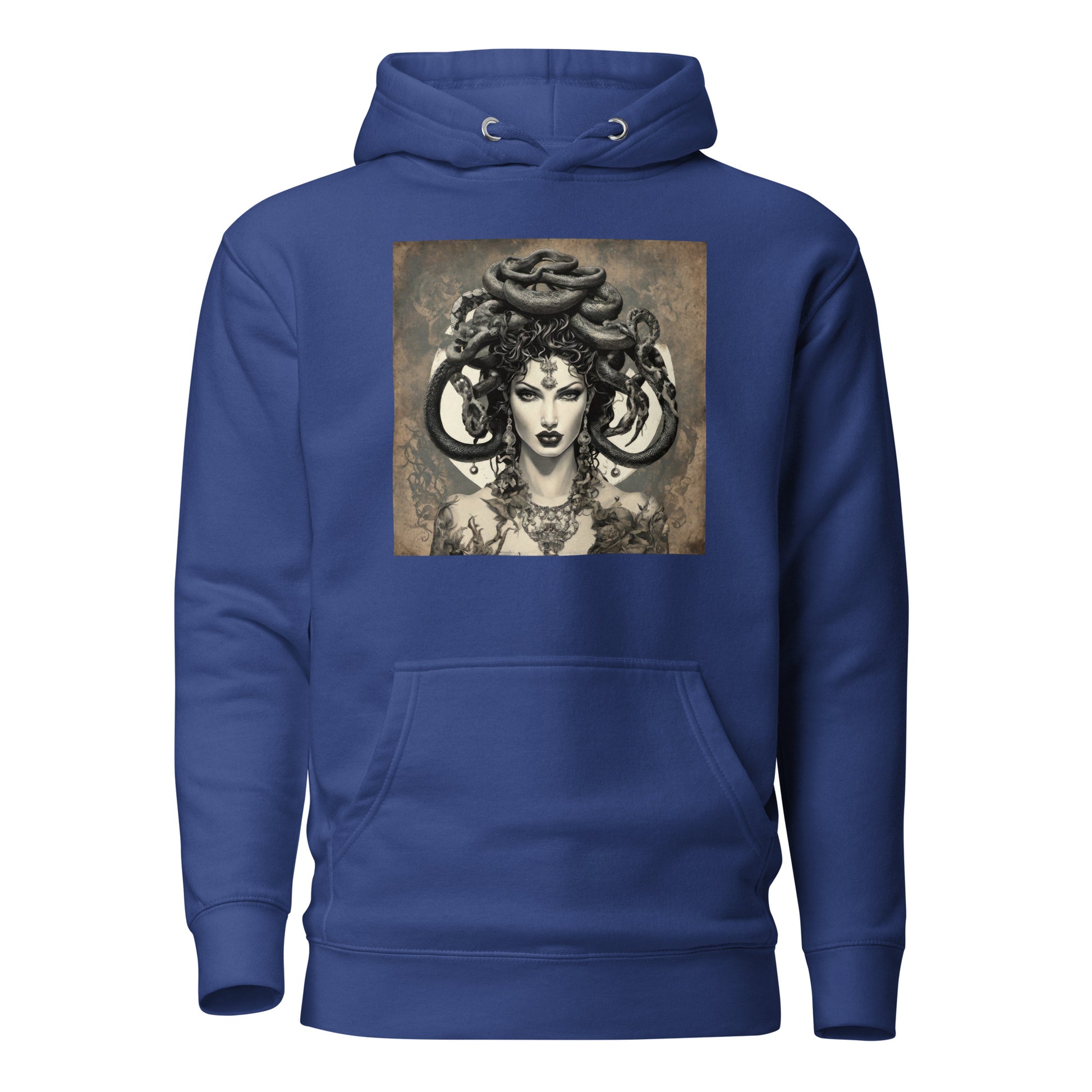 Medusa'a Gaze Women's Graphic Hoodie Team Royal