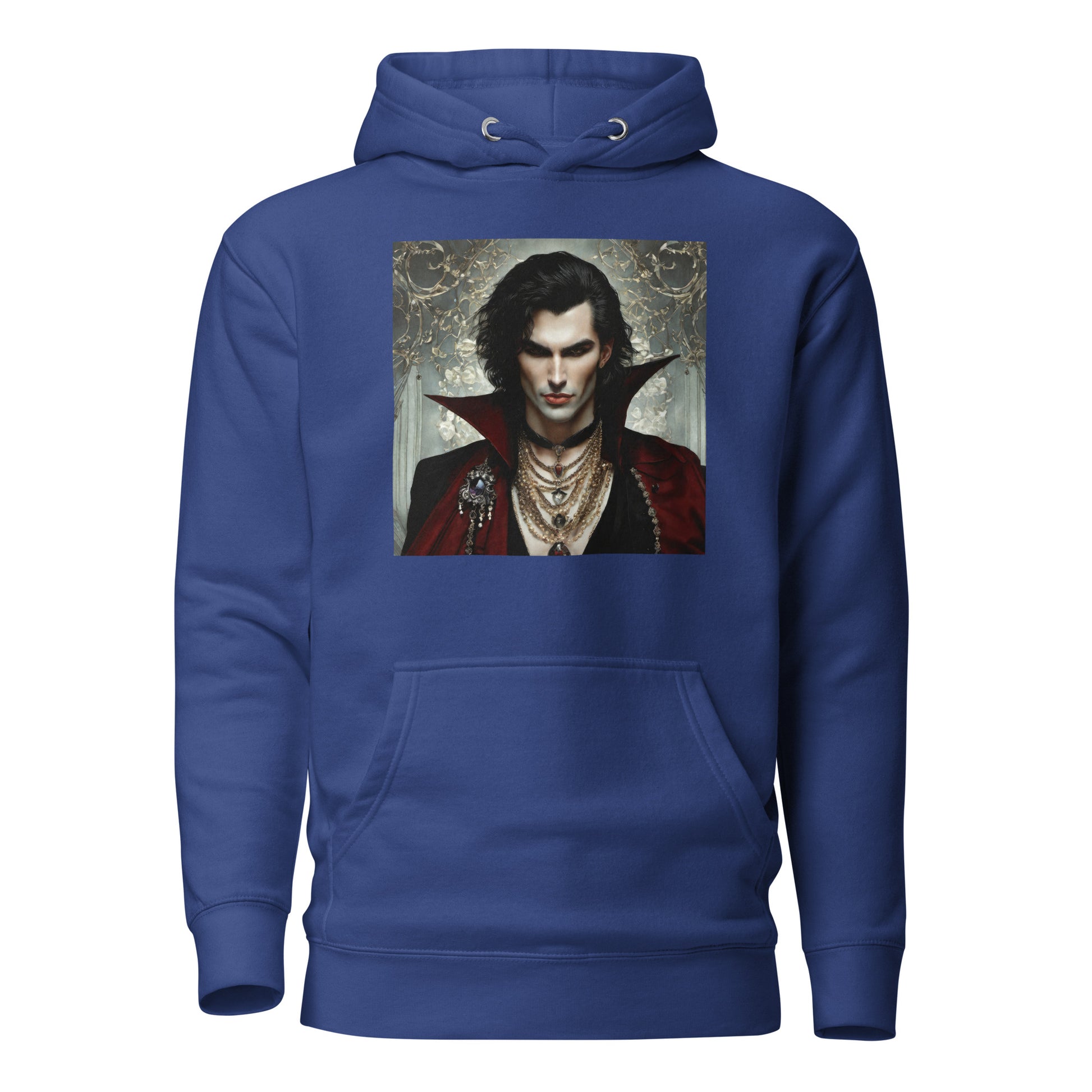 Alluring Vampire Women's Hoodie Team Royal