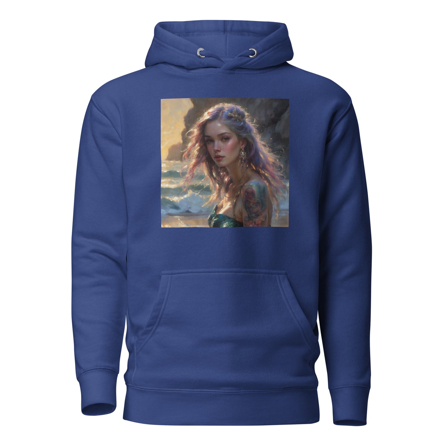 Mermaid's Gaze Women's Hoodie Team Royal