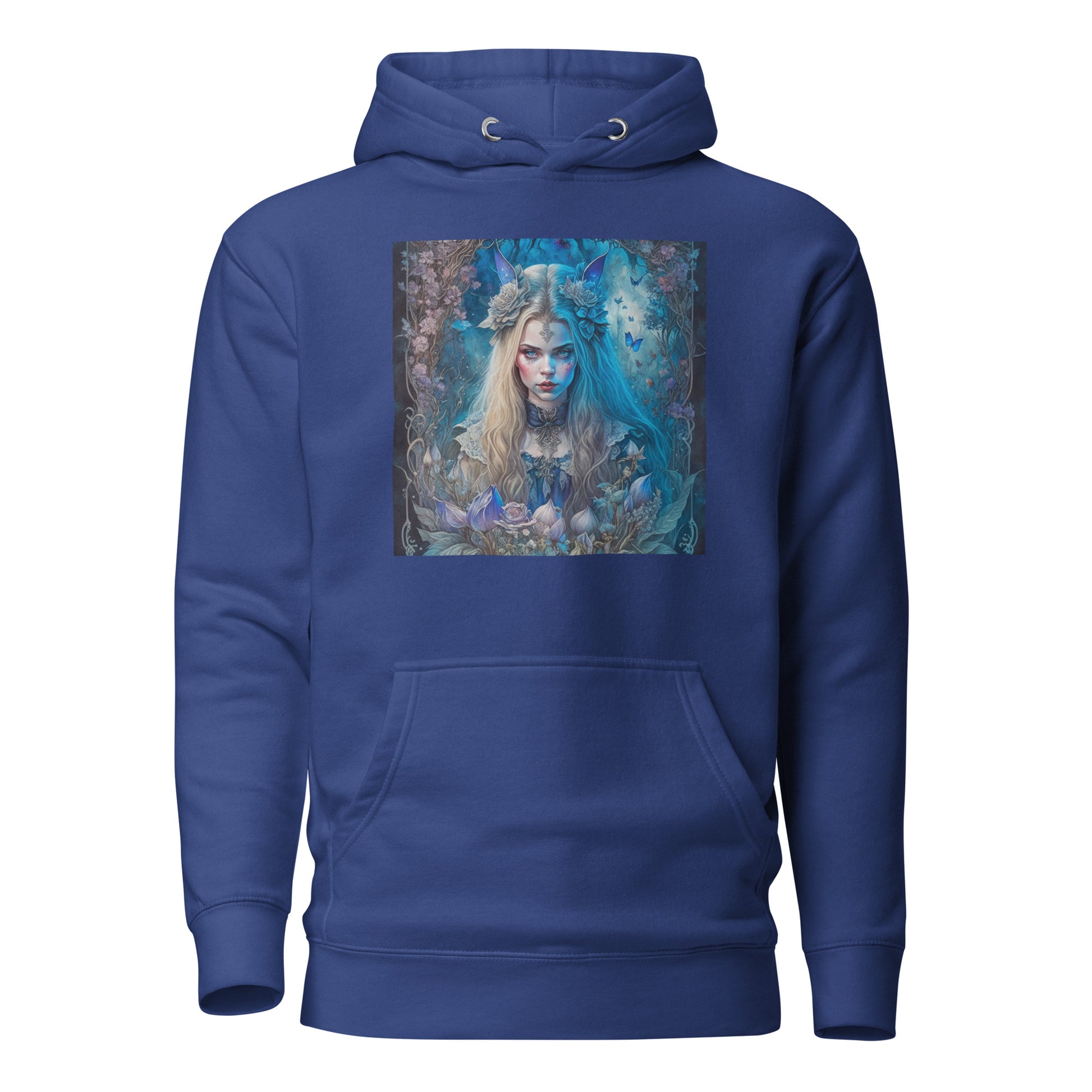 Esoteric Alice in Wonderland Hoodie Team Royal