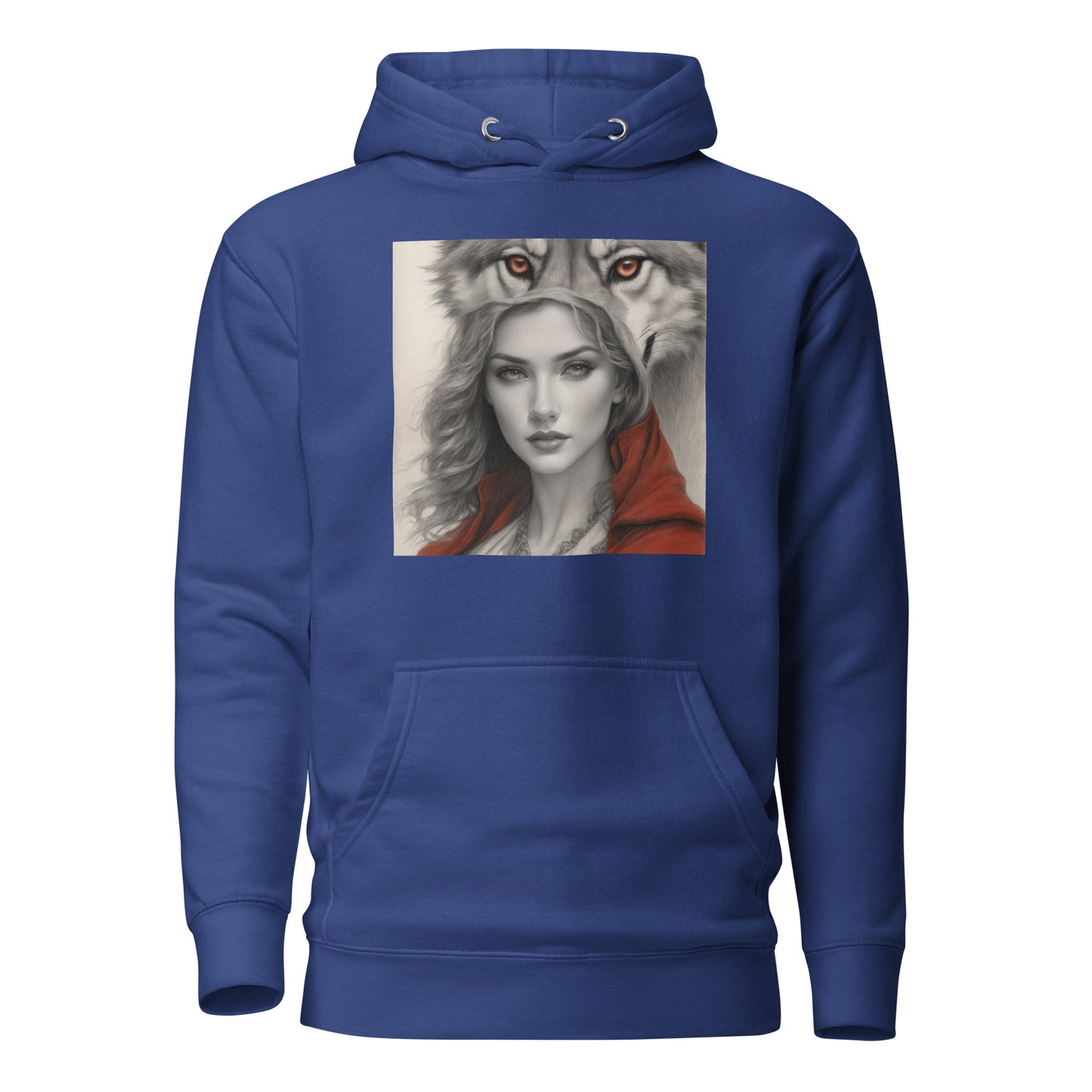 Mystique of the Wolf Women's Hoodie Team Royal