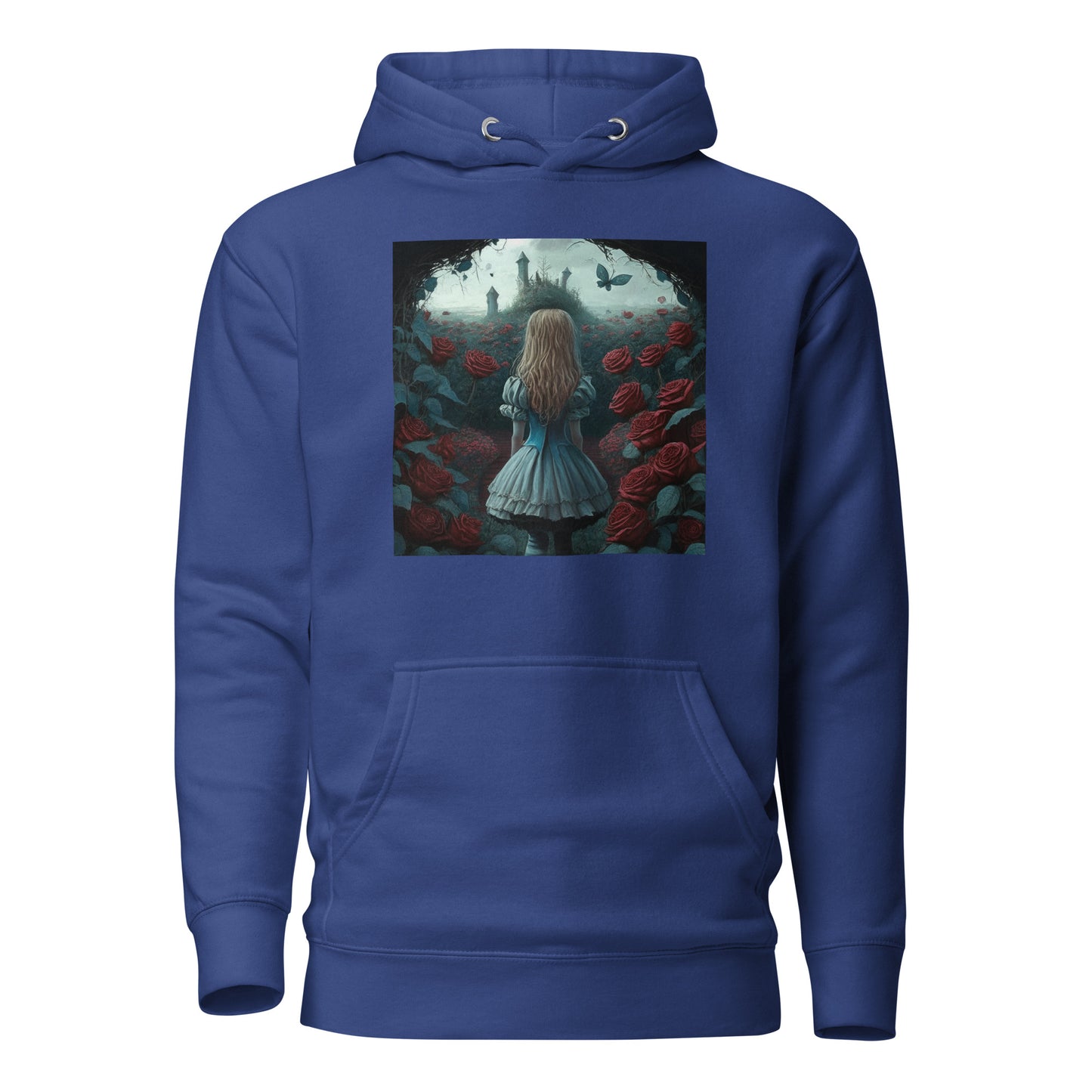 Alice and the Path or Roses Women's Hoodie Team Royal