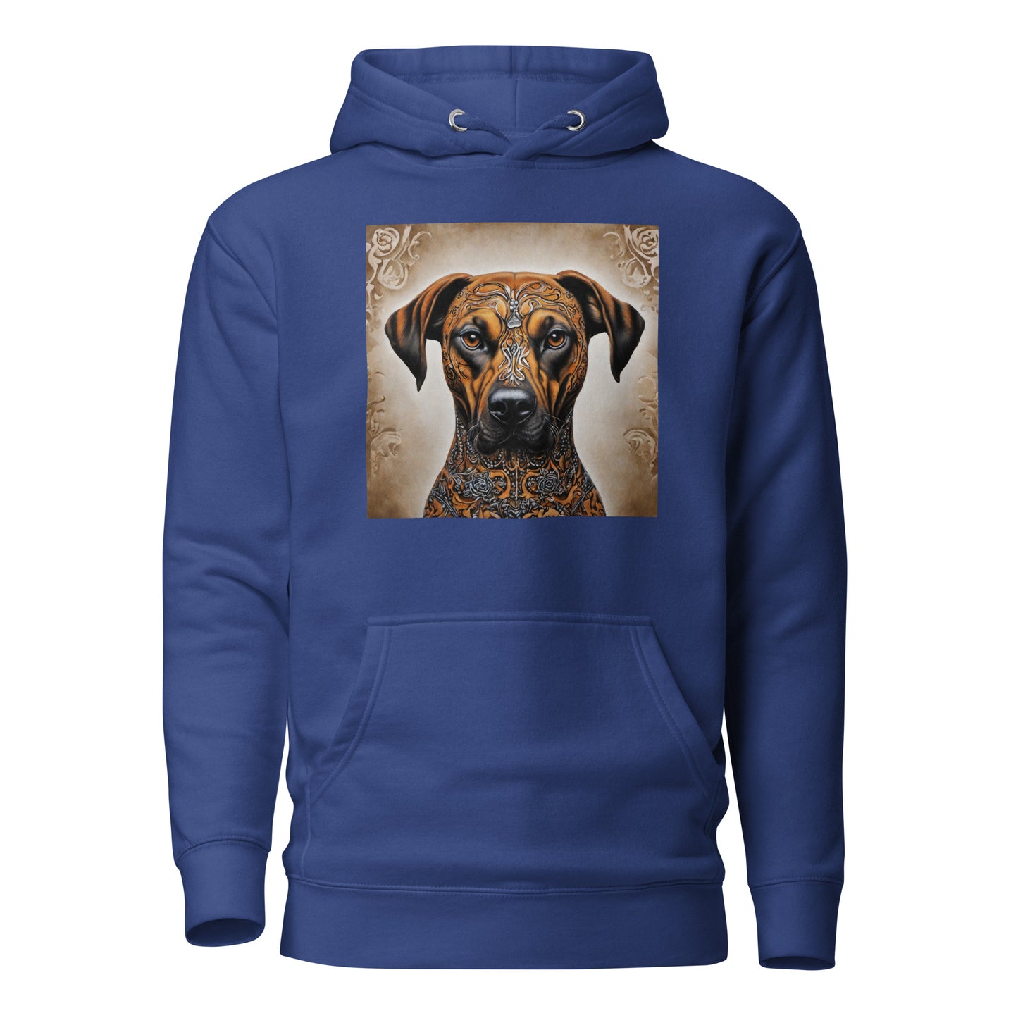 Deocorative Dog Women's Animal Hoodie Team Royal