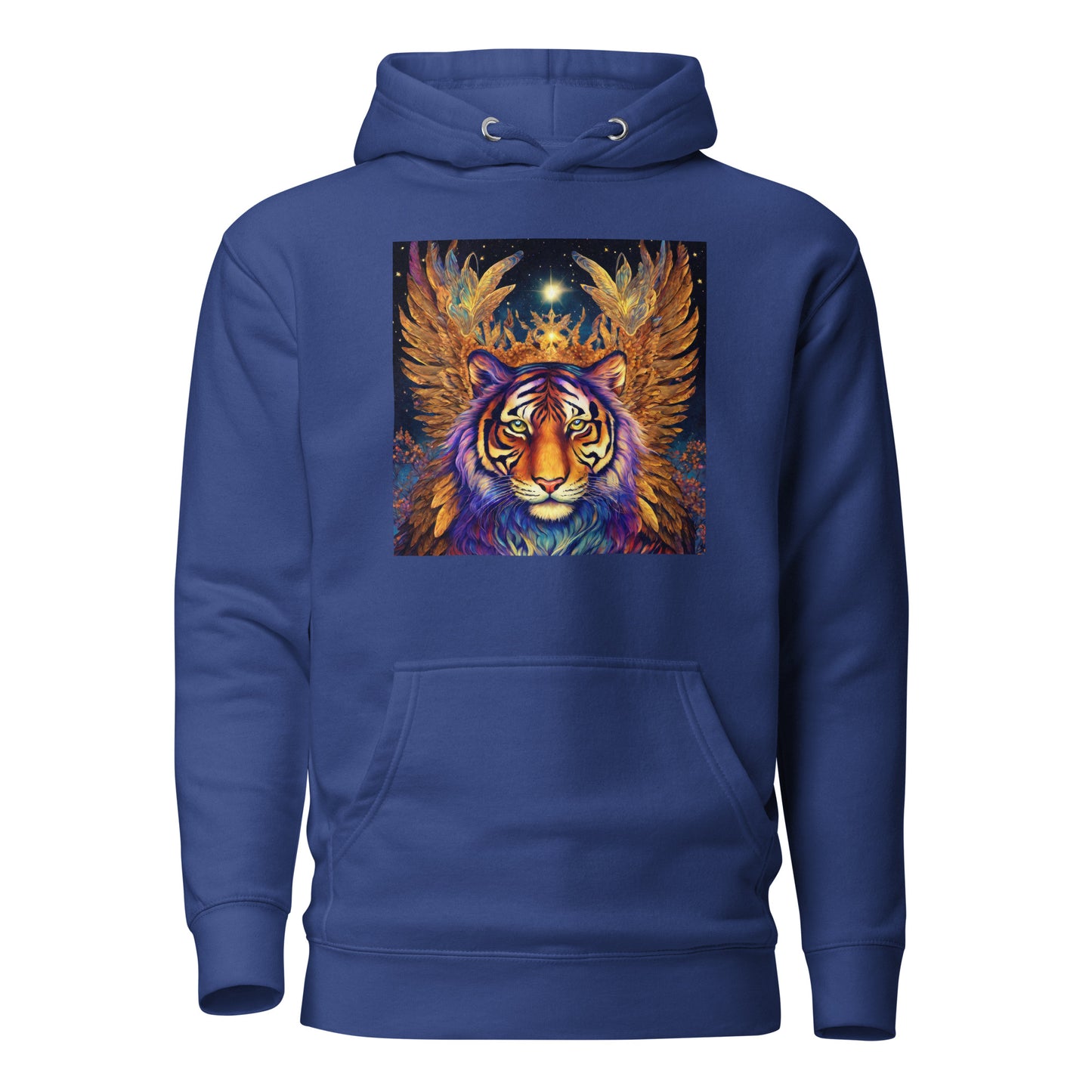 Beautiful Bengal Tiger Women's Animal Lover Hoodie Team Royal