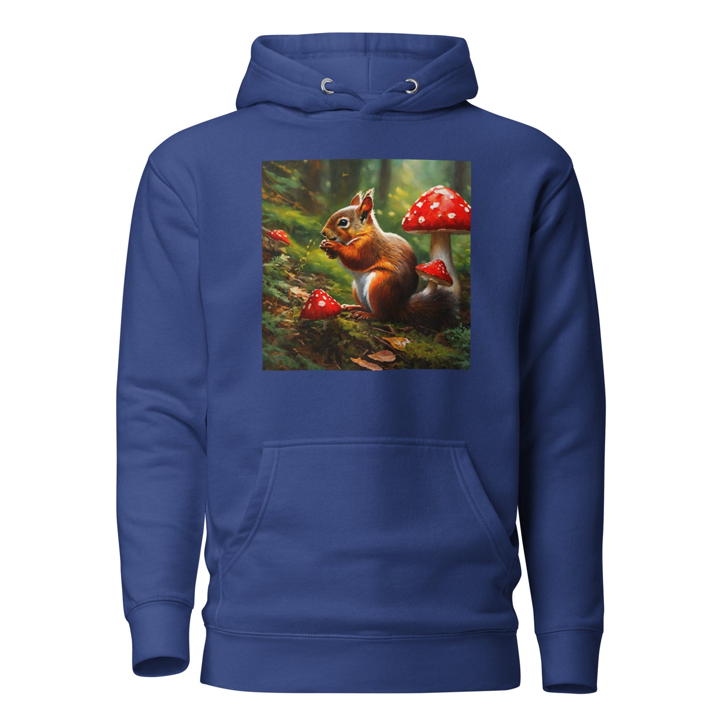 Forest Squirrel Women's Animal Lover Hoodie Team Royal