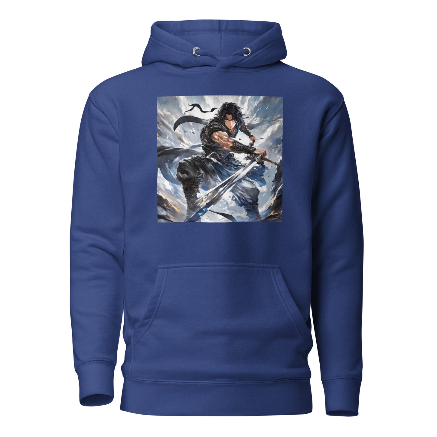 Victory is Mine Women's Anime Hoodie Team Royal