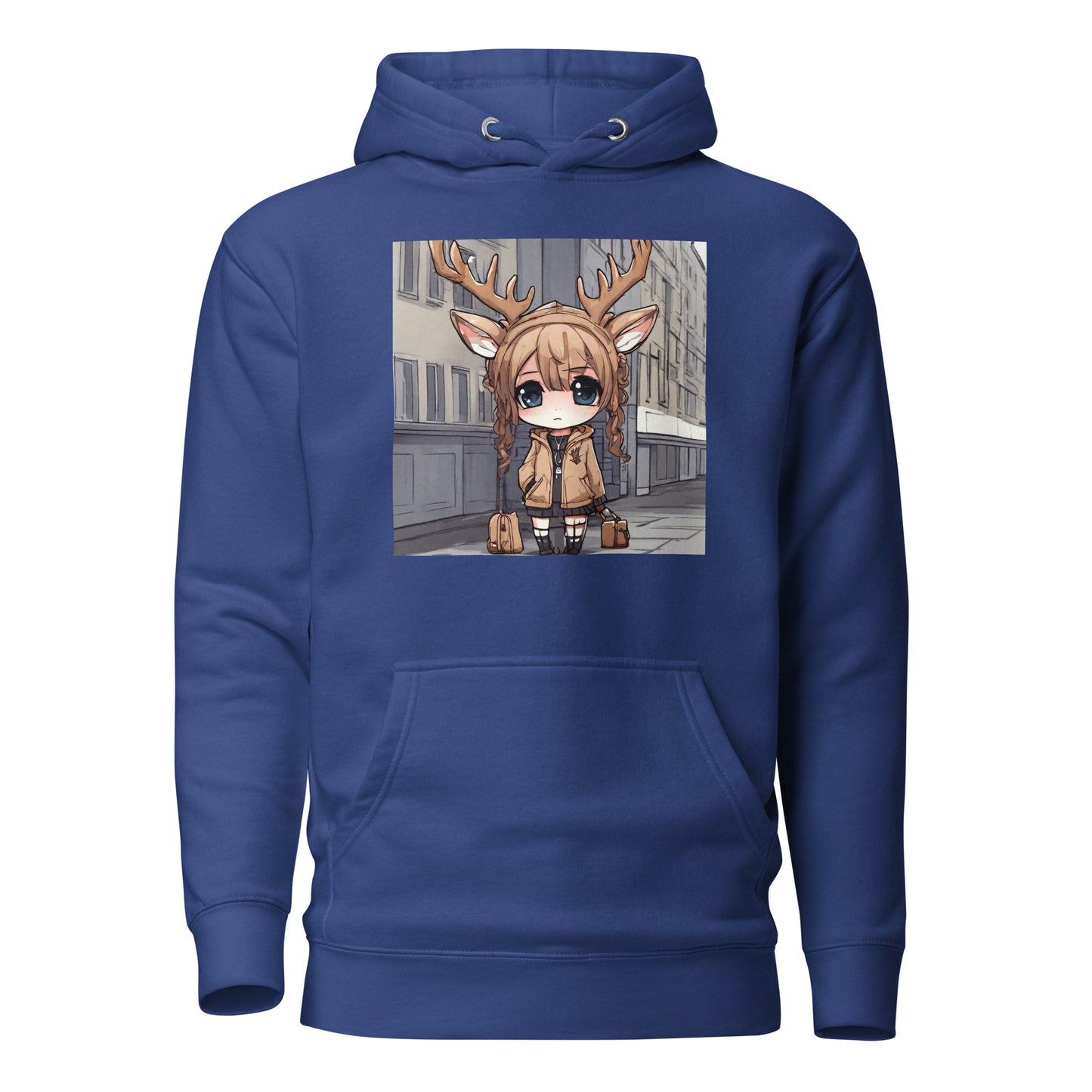 Spirit of the Deer Women's Anime Hoodie Team Royal