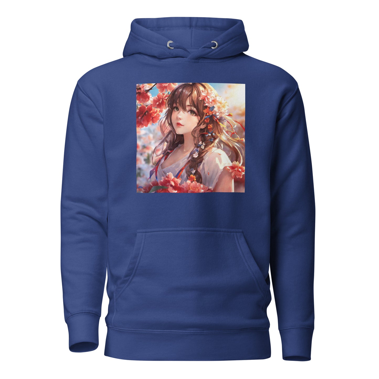 Graceful & Lovely Women's Anime Hoodie Team Royal