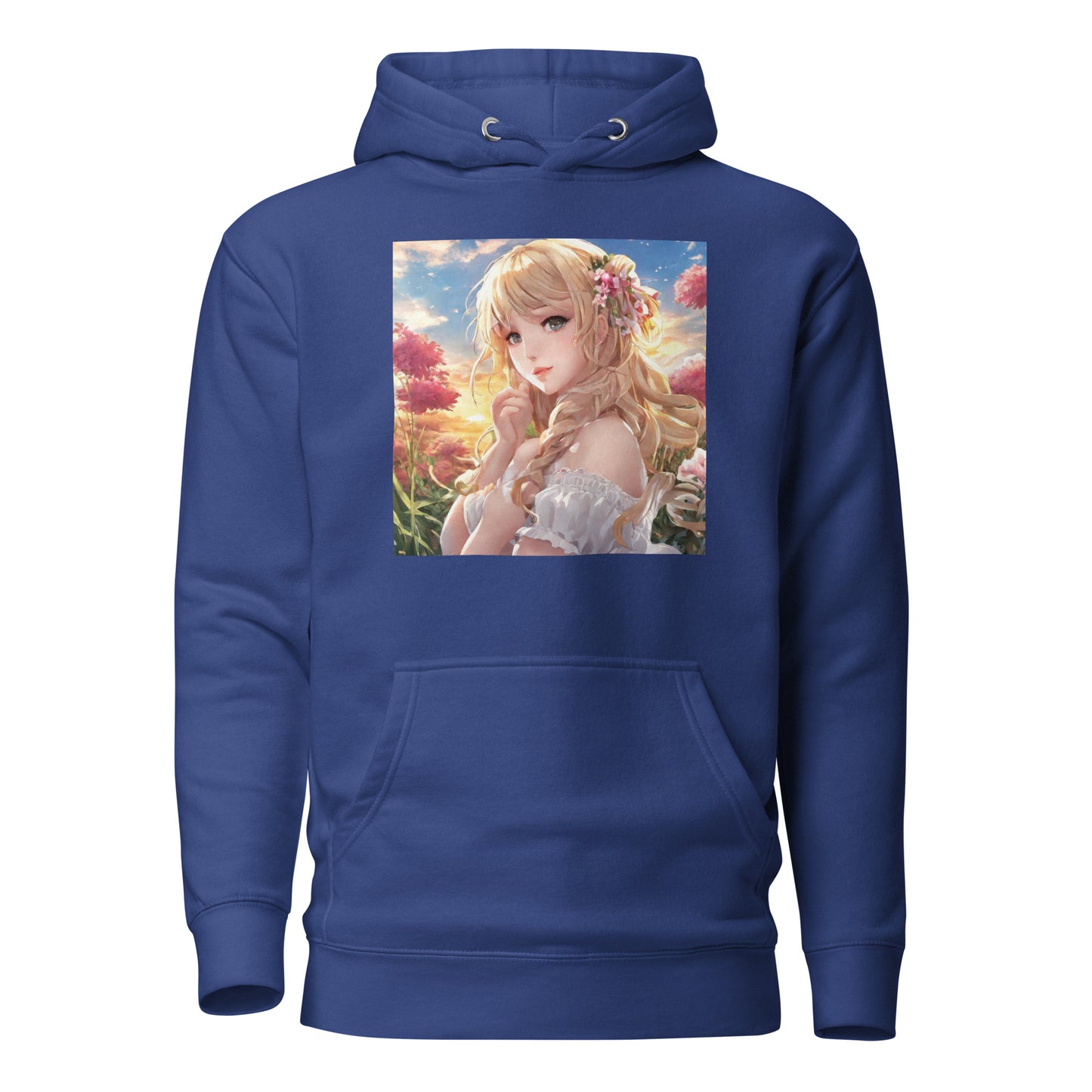 Timeless Beauty Women's Anime Hoodie Team Royal