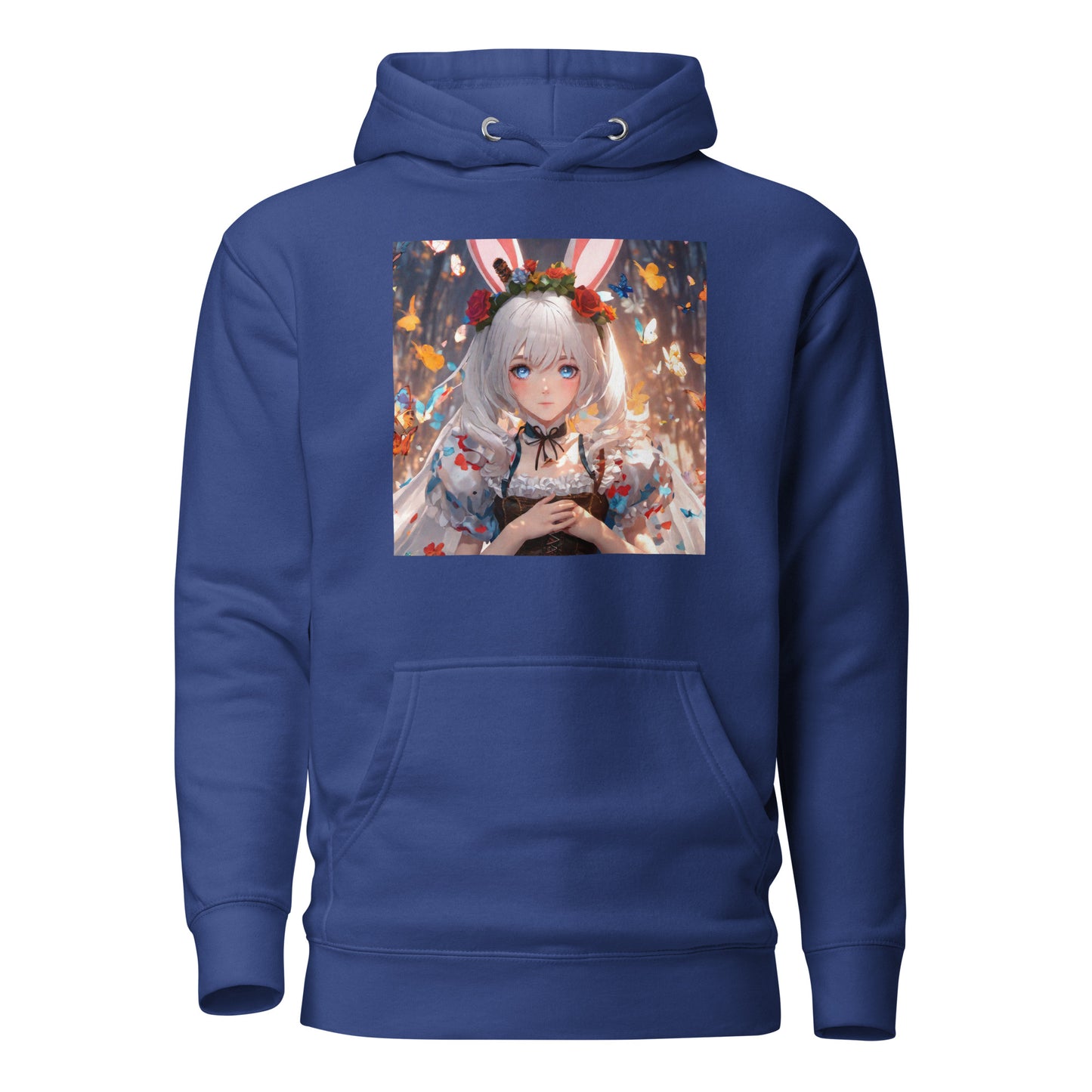 Women's Anime Alice from Alice in Wonderland Hoodie Team Royal