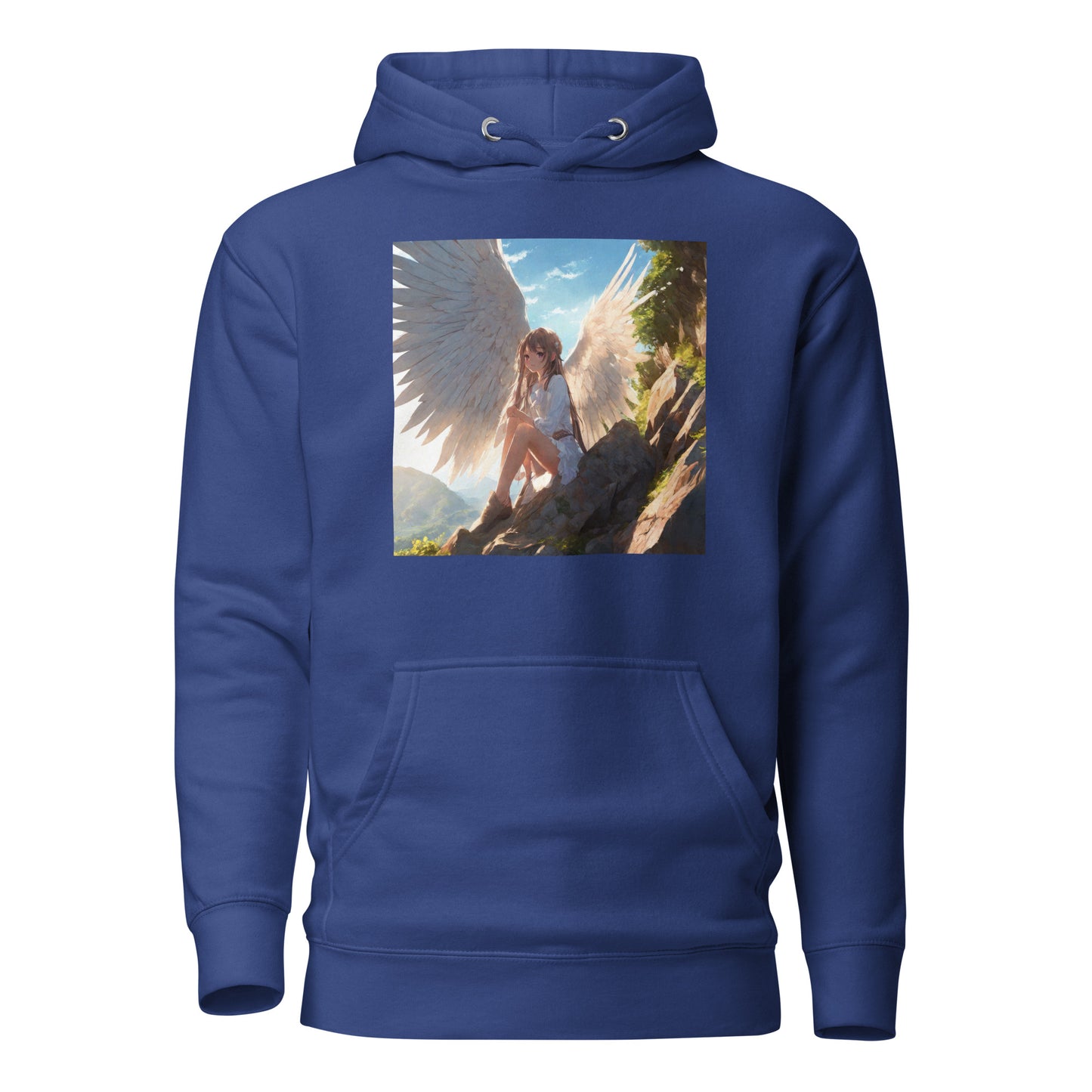 Beautiful Angel Women's Anime Hoodie Team Royal