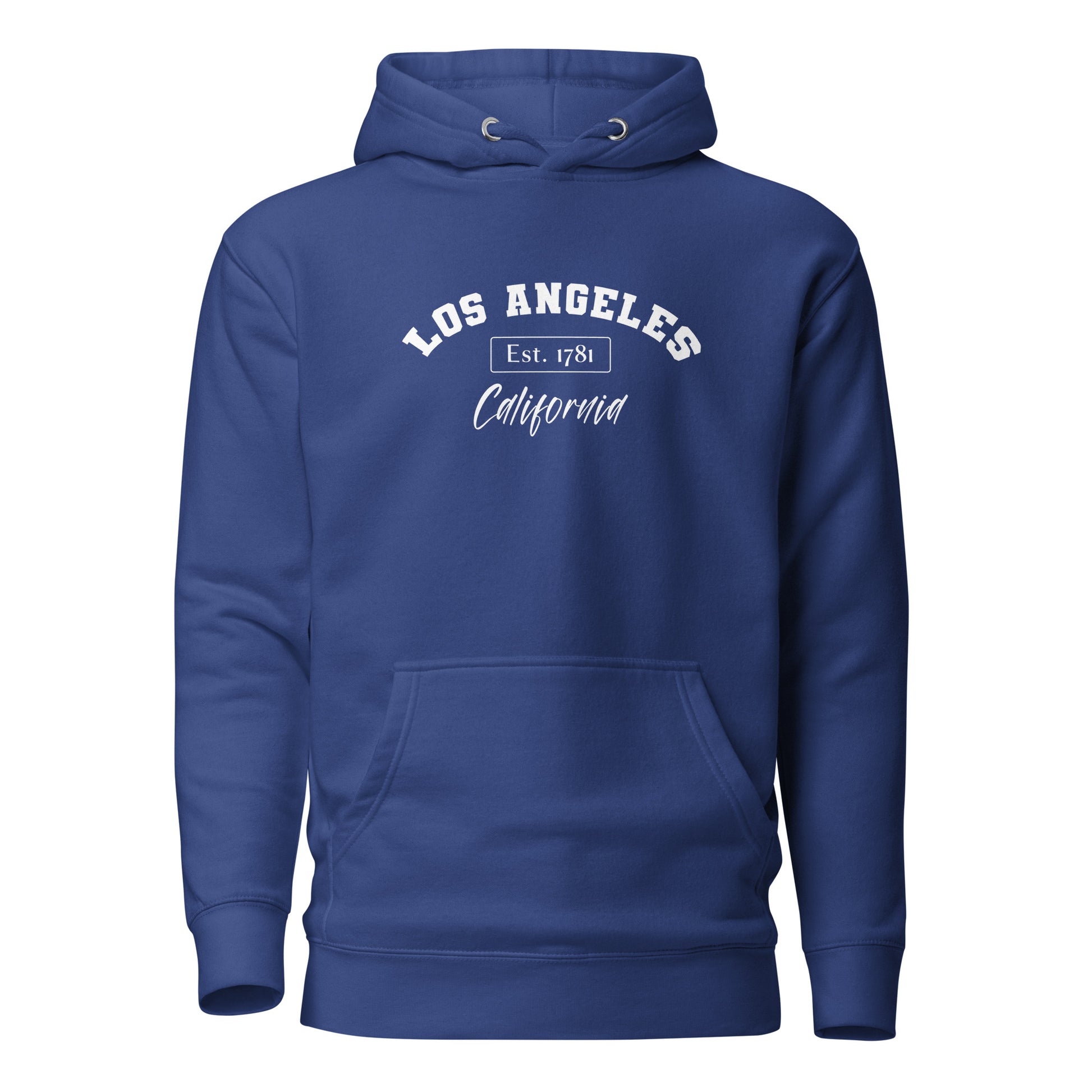 Los Angeles, California Women's Hoodie Team Royal