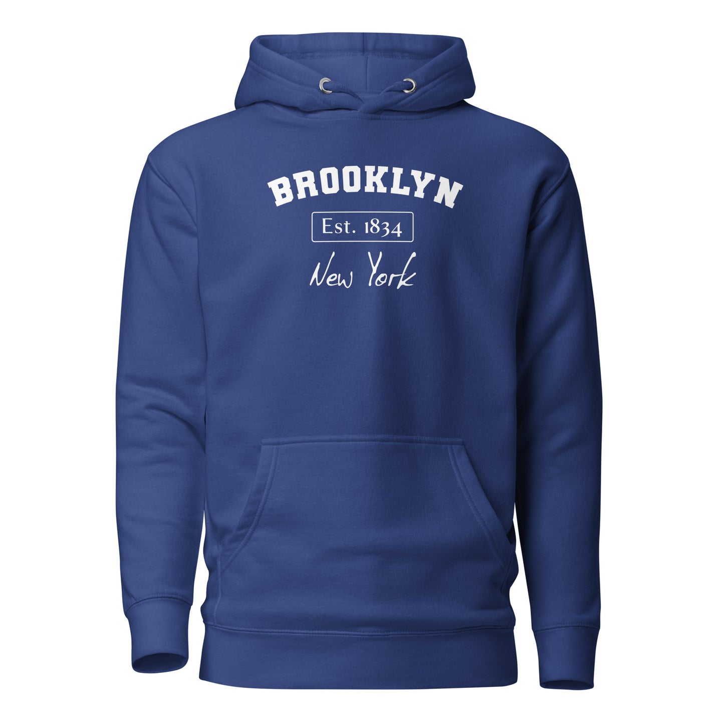 Brooklyn, New York Women's Hoodie Team Royal