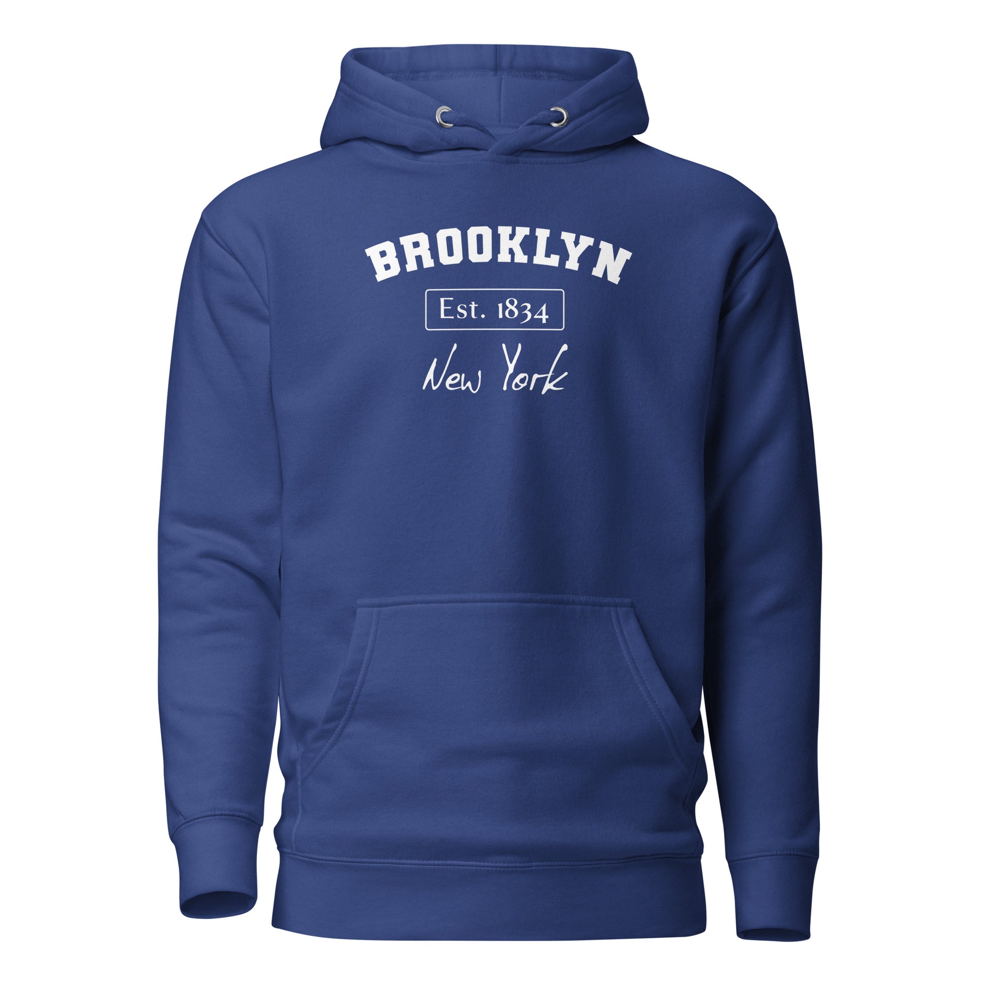 Brooklyn, New York Women's Hoodie Team Royal