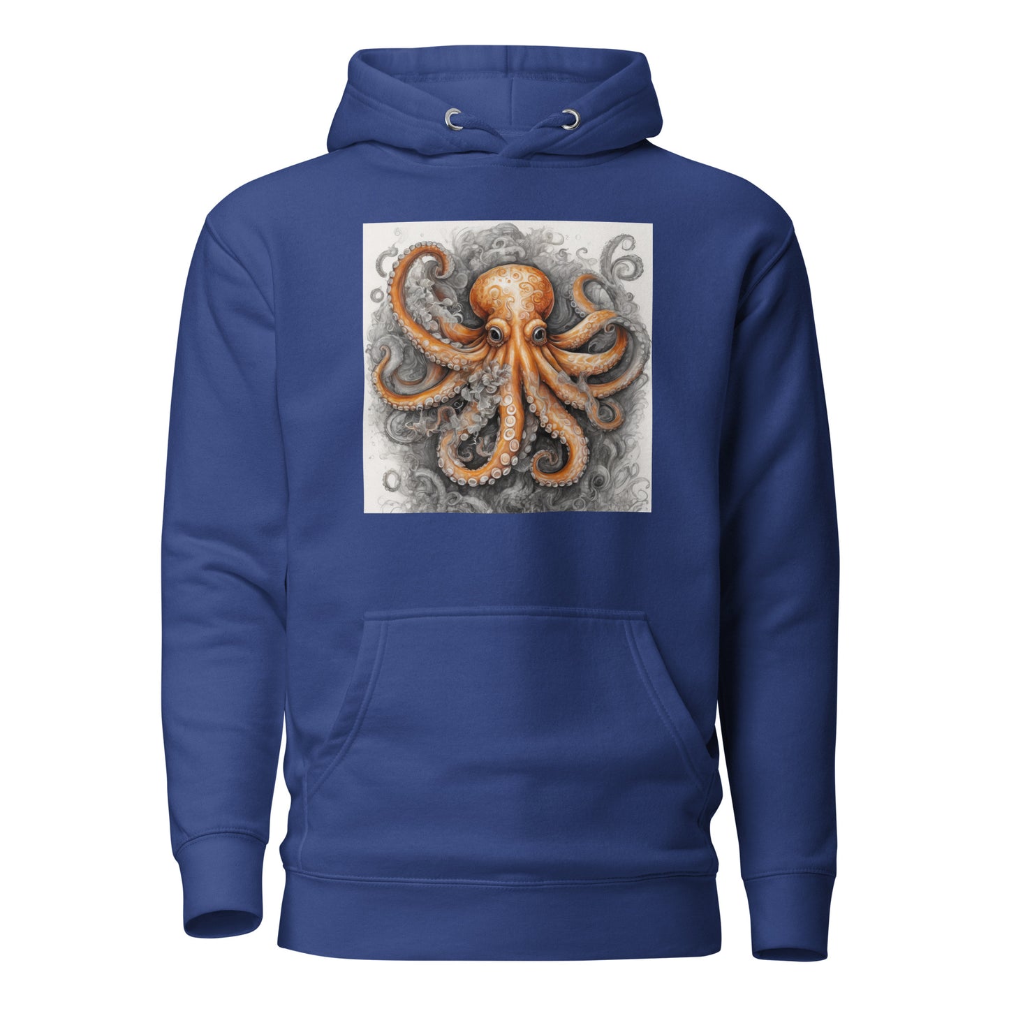 Octopus Women's Animal Lover Hoodie Team Royal