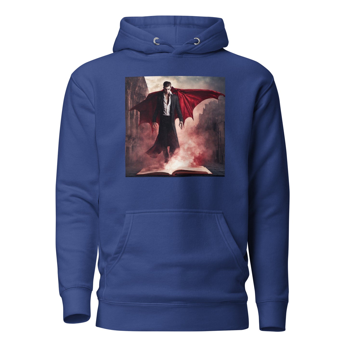 Women's Vampire Book Lover Hoodie Team Royal